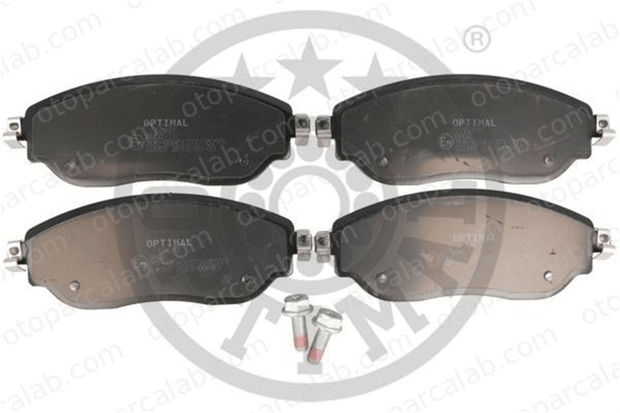 OPTIMAL BP-12697 Fren Disk Balata Ön RENAULT TRAFIC III Minibüs/Otobüs TRAFIC III Panelvan/Van 410608638R 410601073R
