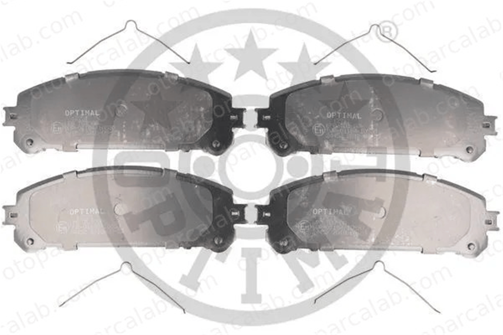 OPTIMAL BP-12721 Fren Disk Balata Ön LEXUS RX TOYOTA RAV 4 IV 446548150 446548160