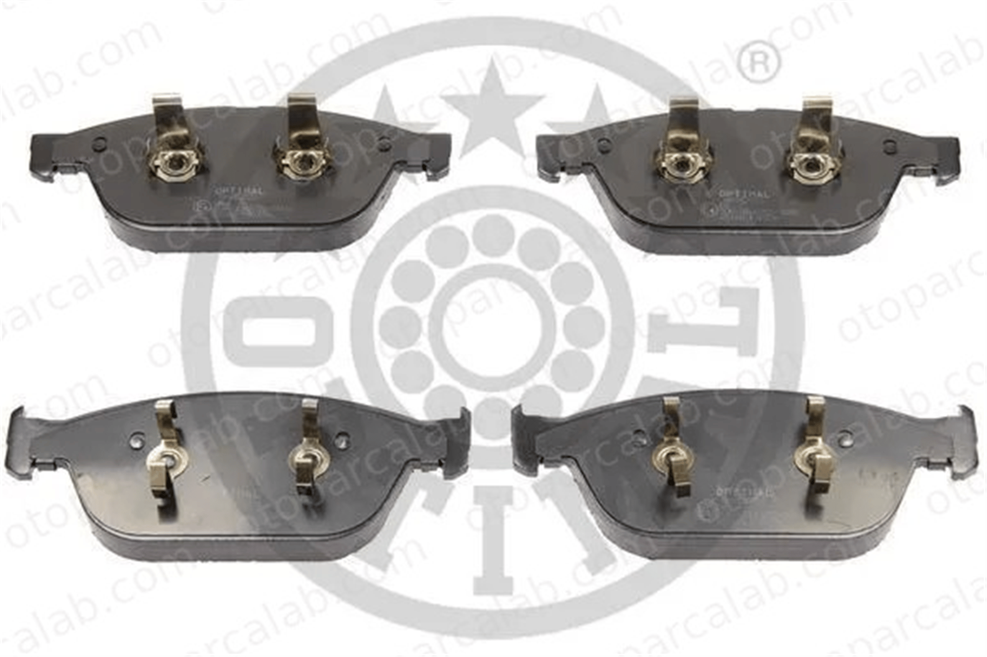 OPTIMAL BP-12723 Fren Disk Balata Ön AUDI A8 D4 Q5 4H0698151E 4H698151H