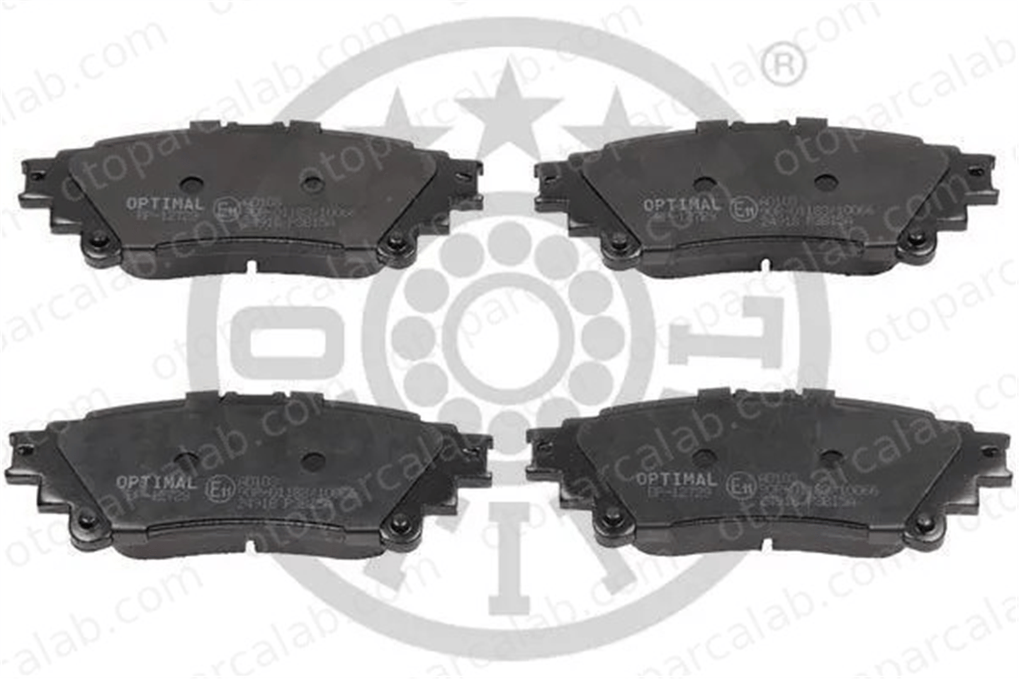 OPTIMAL BP-12729 Fren Disk Balata Ön LEXUS RX TOYOTA MIRAI 446647070 446648130