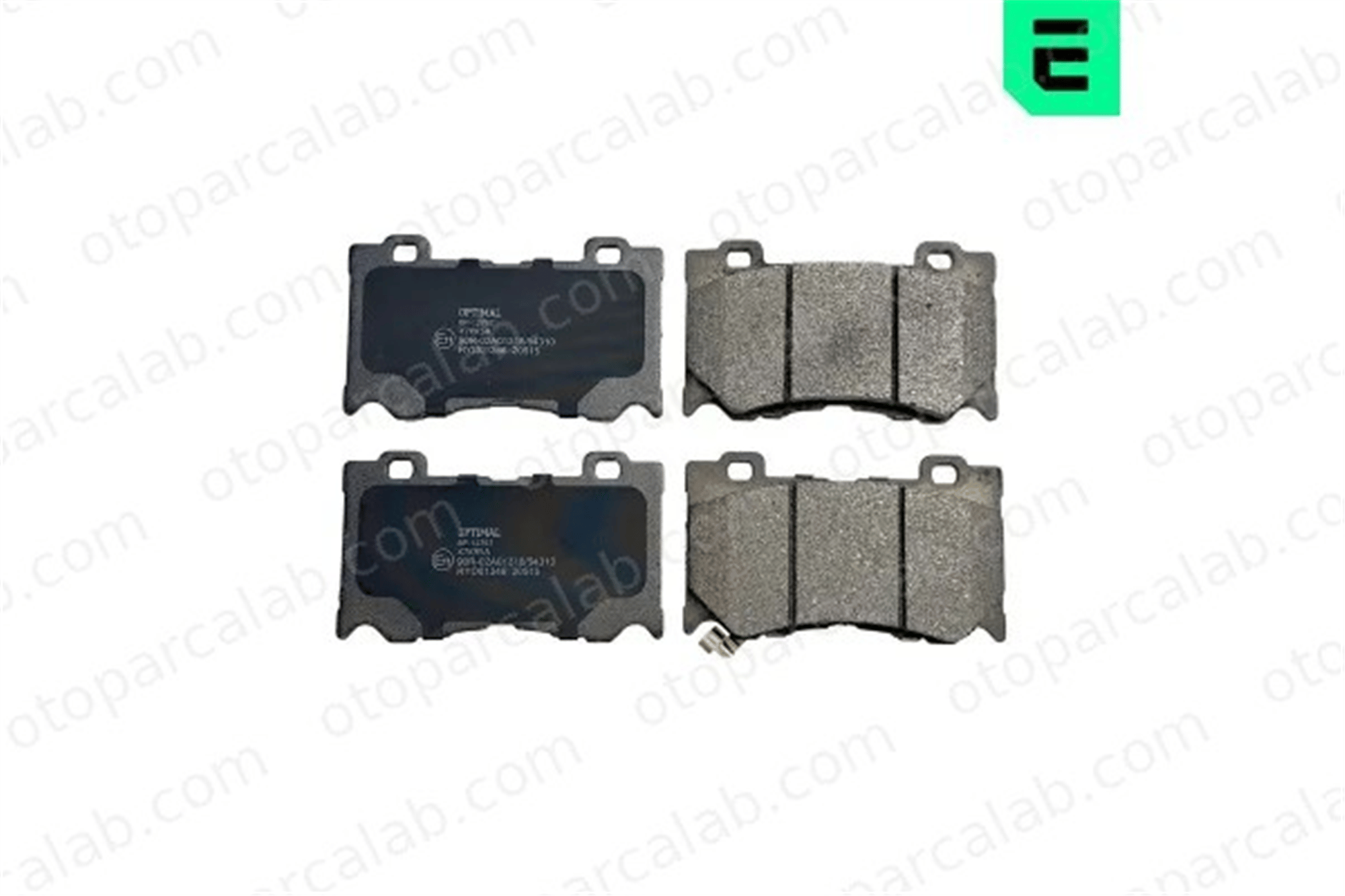 OPTIMAL BP-12767 Fren Disk Balata Ön INFINITI FX Q50 AY040NS139 D10601TG1C