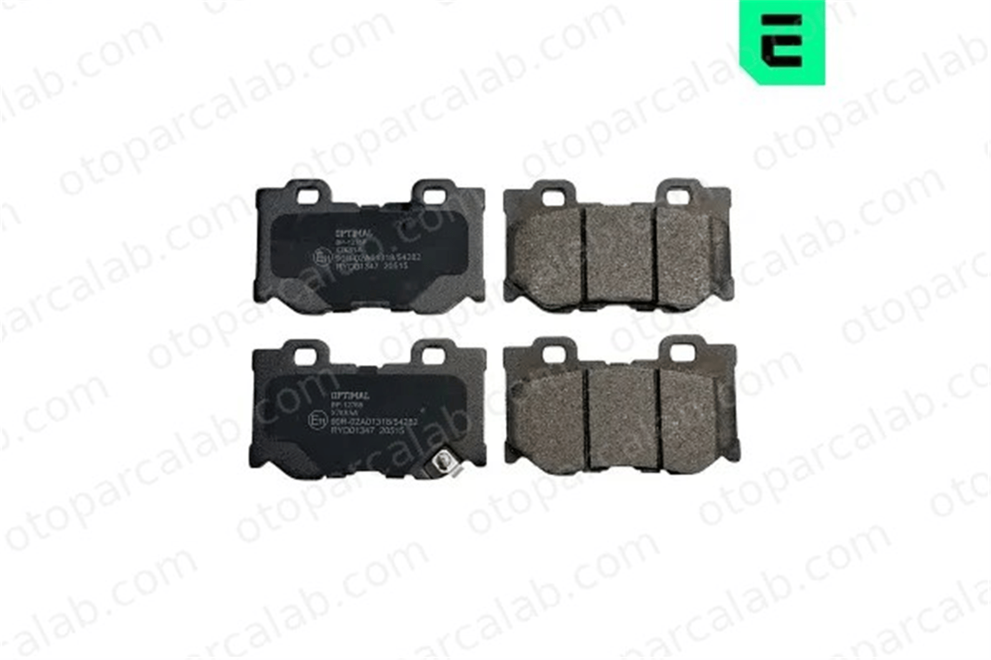 OPTIMAL BP-12768 Fren Disk Balata Ön INFINITI FX NISSAN 370Z Coupe D40604GH0A D4060JL00E