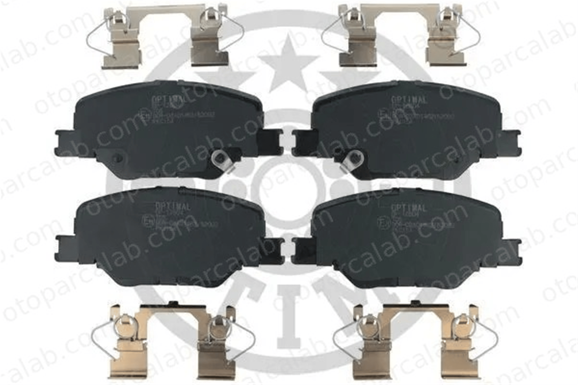 OPTIMAL BP-12804 Fren Disk Balata Ön OPEL INSIGNIA B Grand Sport INSIGNIA B Sports Tourer 84124408