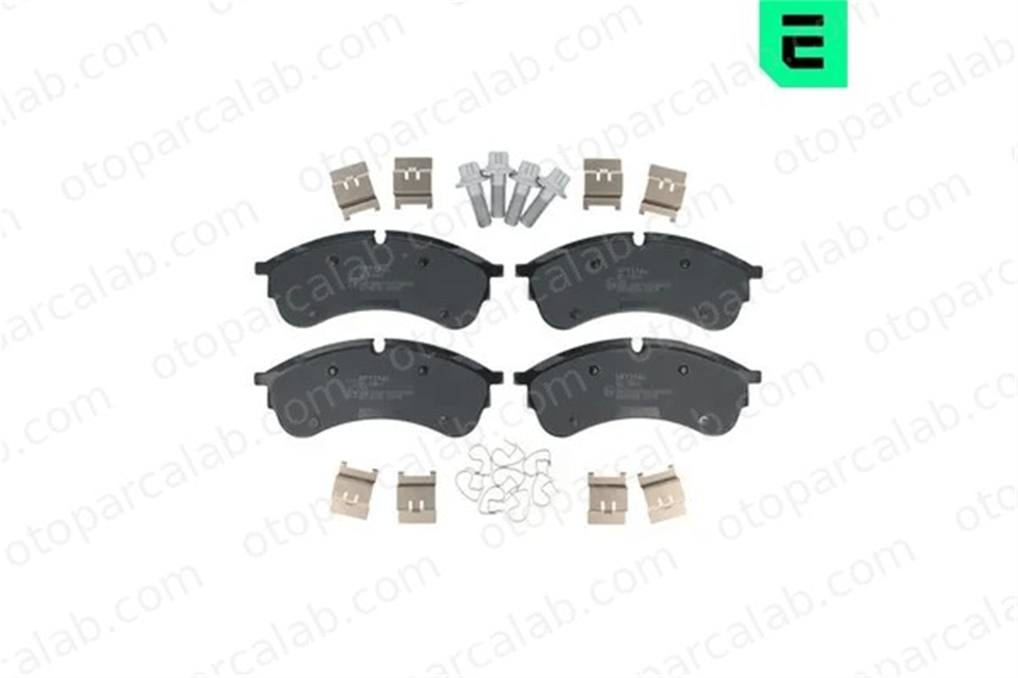 OPTIMAL BP-12823 Fren Disk Balata Ön VW CRAFTER Panelvan/Van CRAFTER Platform şasi 2N0698151A 65508206001