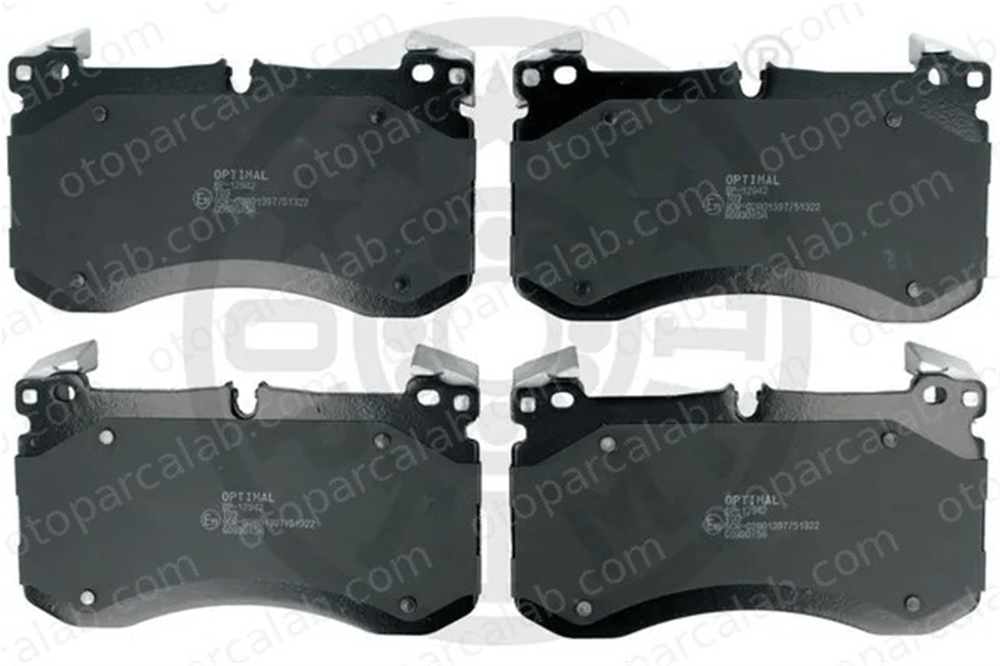 OPTIMAL BP-12942 Fren Disk Balata Ön MERCEDES-BENZ GLE GLE Coupe BP12942 4201303