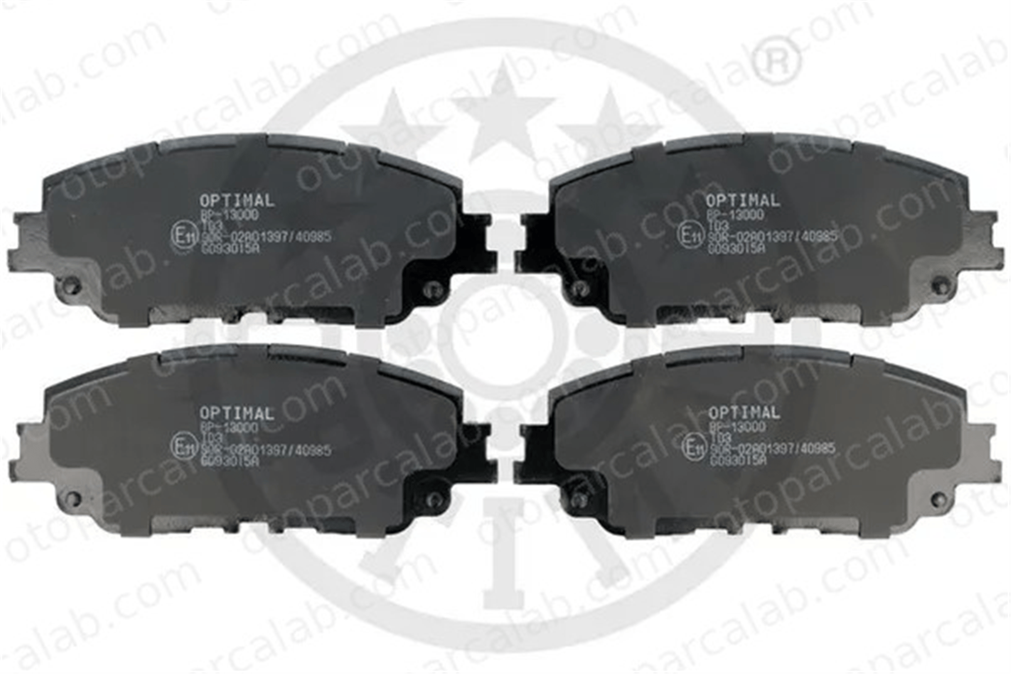OPTIMAL BP-13000 Fren Disk Balata Ön TOYOTA RAV 4 V CAMRY 446576010 0446576010