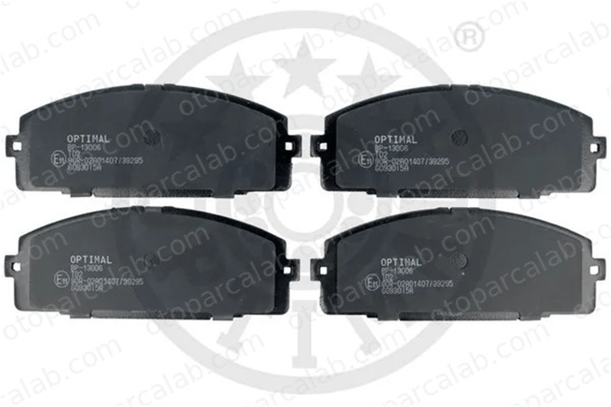 OPTIMAL BP-13006 Fren Disk Balata Ön TOYOTA HIACE IV Panelvan/Van HIACE V Panelvan/Van 446526420 0446526420