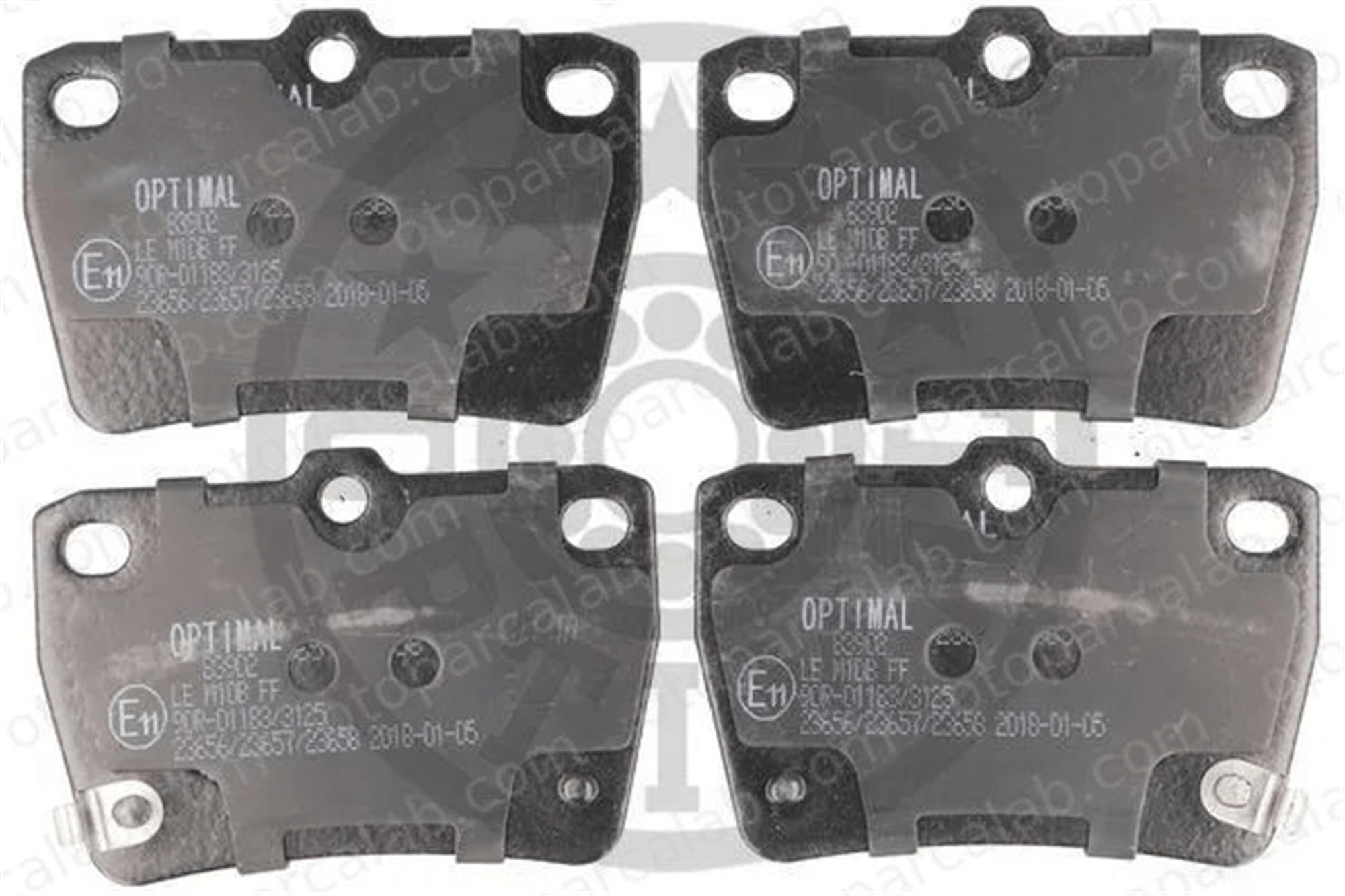 OPTIMAL BP-83902 Fren Disk Balata Ön TOYOTA RAV 4 II 446642010 446642020
