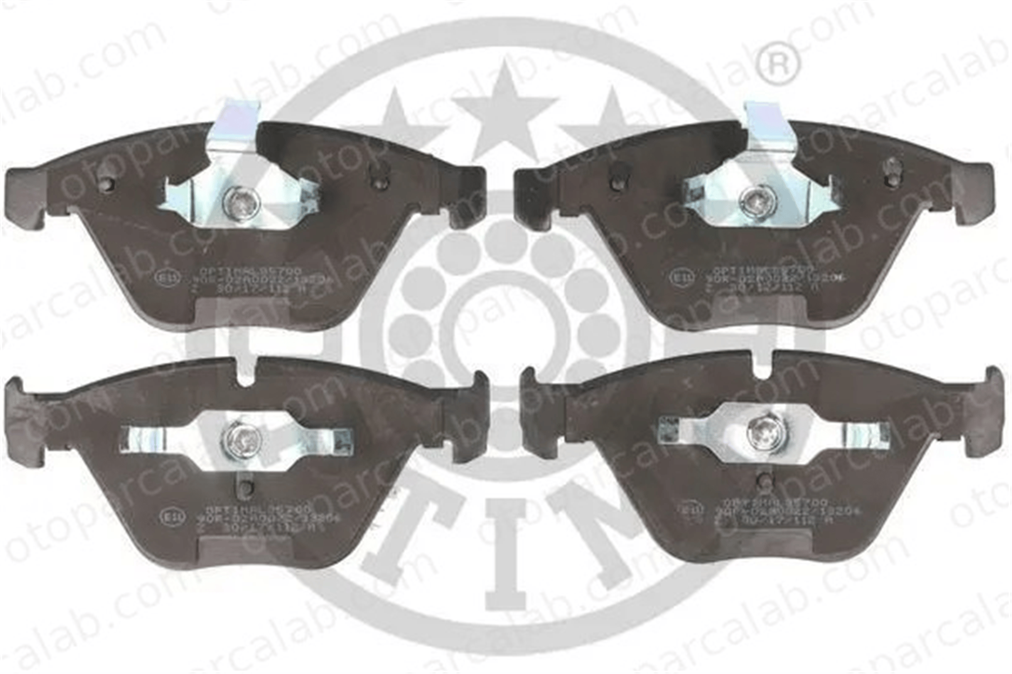 OPTIMAL BP-85700 Fren Disk Balata Ön BMW 5 5 Touring BP85700 34112283865