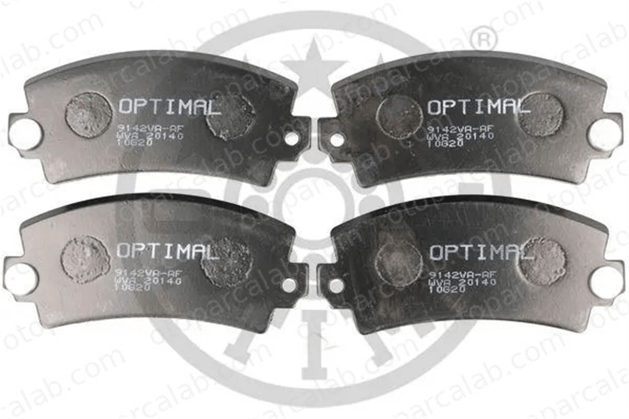 OPTIMAL BP-91423 Fren Disk Balata Ön TALBOT 1307-1510 SAMBA 424887 4320271
