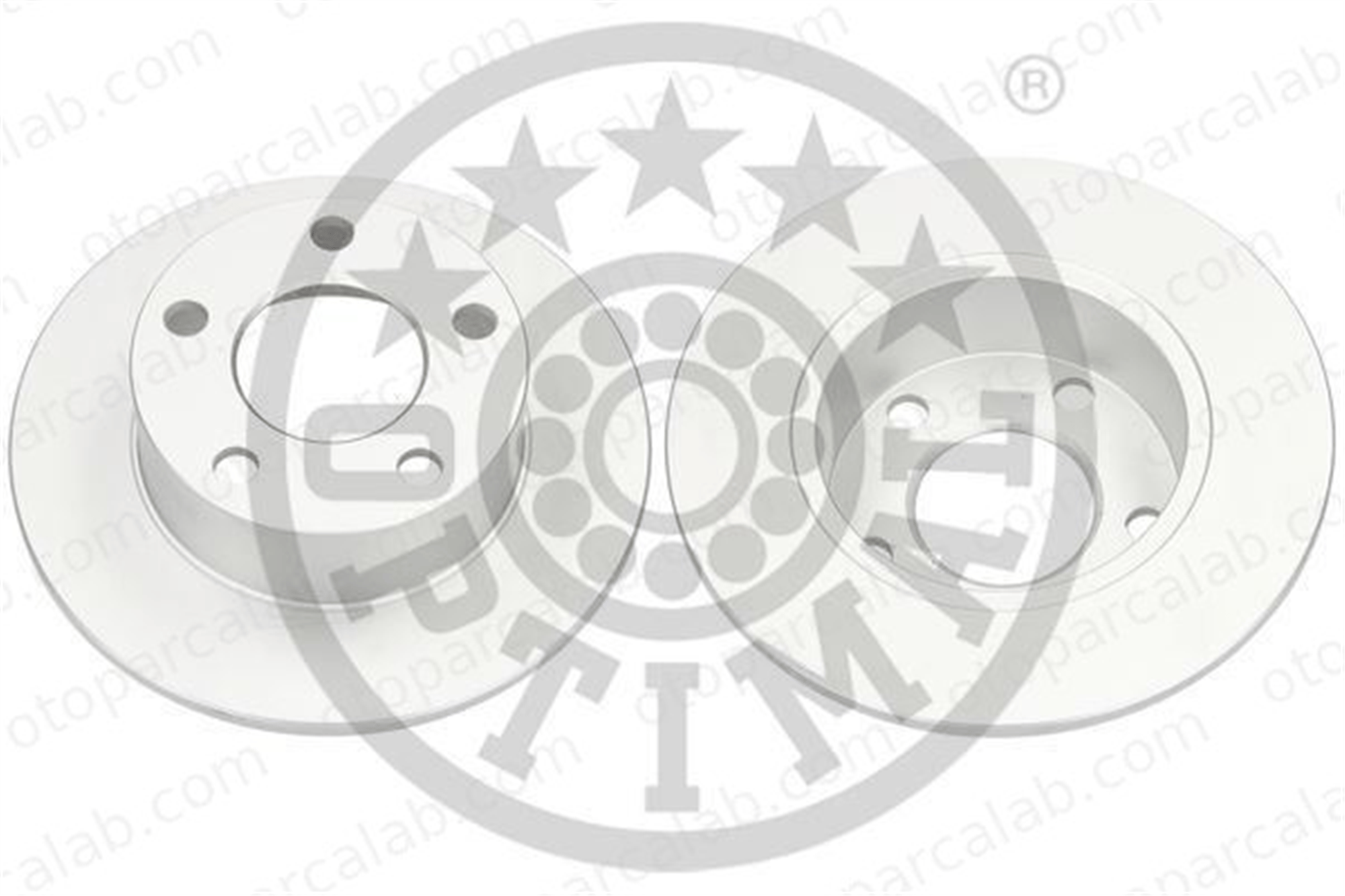 OPTIMAL BS-1230C Fren Disk Ayna Arka Sağ ve Sol AUDI A6 C5 Avant A6 C5 4A0615601A 8E0615601