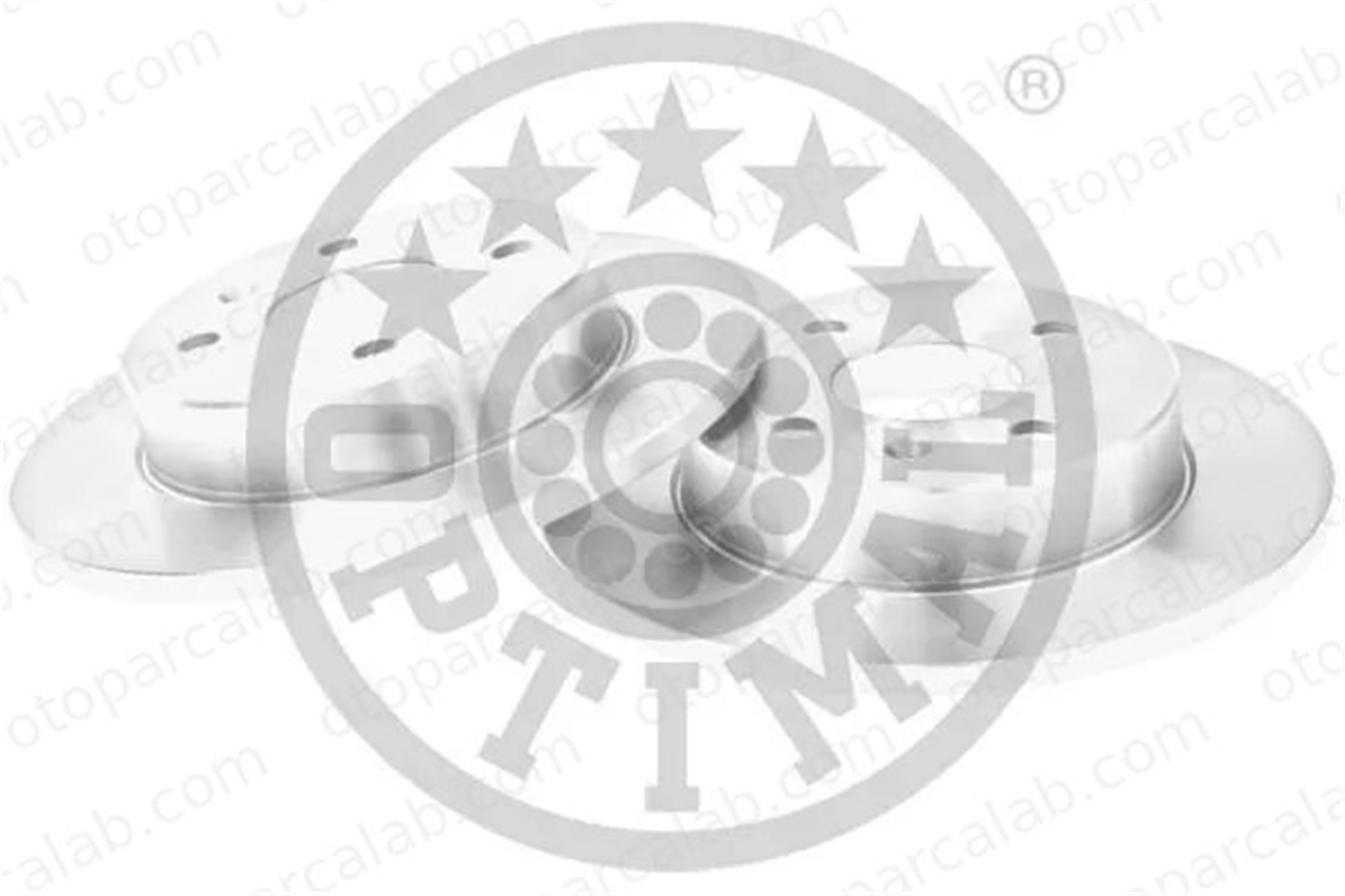 OPTIMAL BS-5700C Fren Disk Ayna Arka Sağ ve Sol OPEL ASTRA H Station wagon ASTRA H 569108 9117771