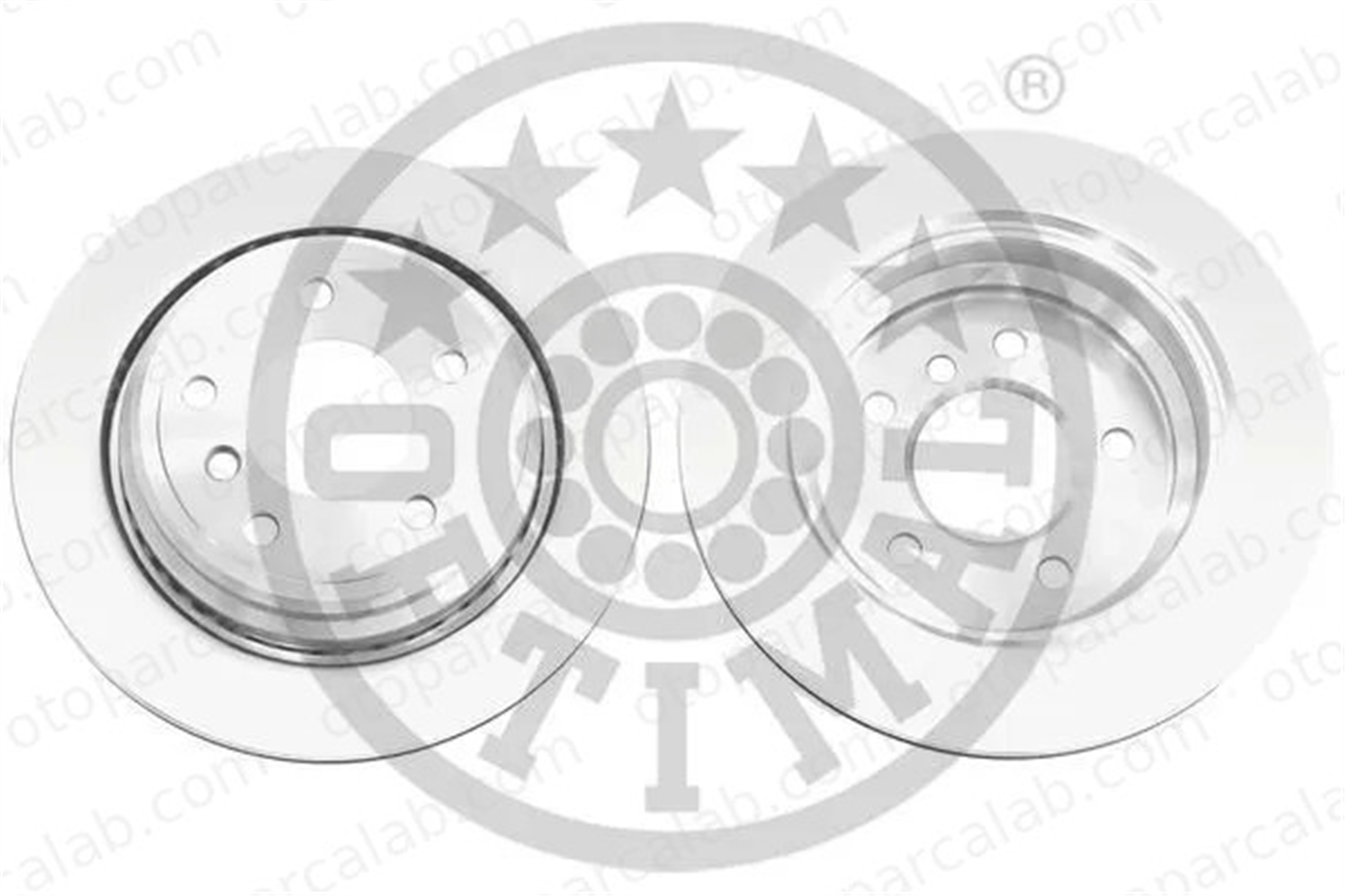 OPTIMAL BS-5880C Fren Disk Ayna Arka Sağ ve Sol BMW 5 5 Touring 34216767060 34211163153