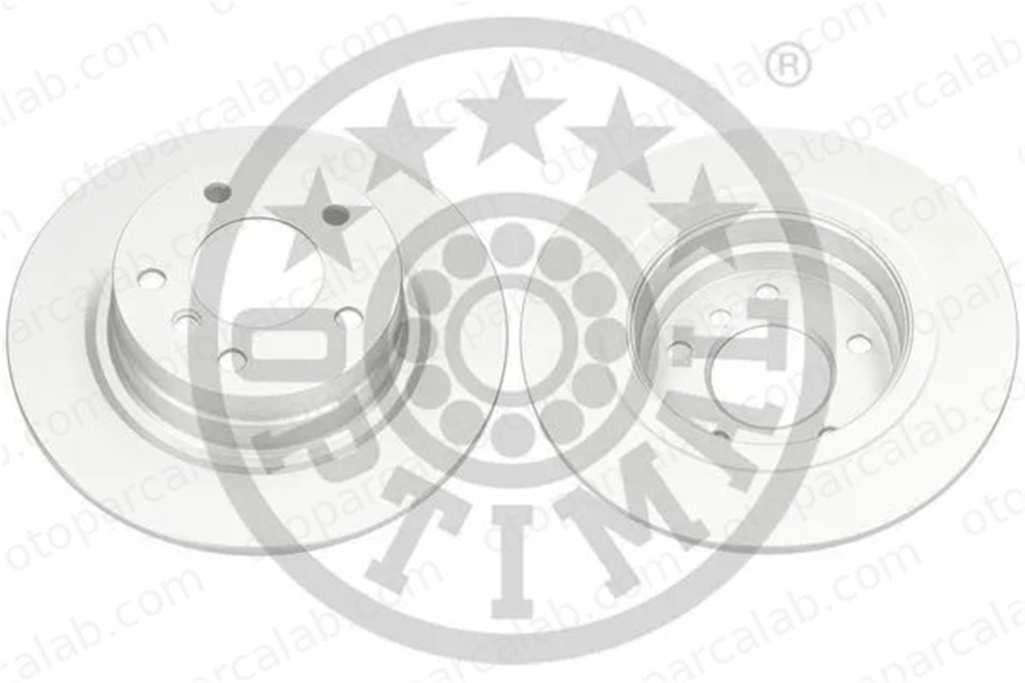 OPTIMAL BS-7594C Fren Disk Ayna Arka Sağ ve Sol BMW 1 3 34216855002 34214031725