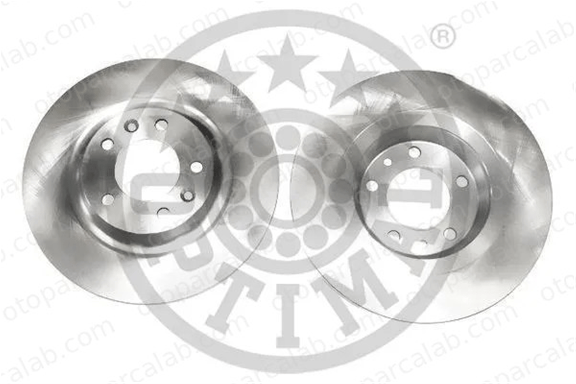 OPTIMAL BS-7938C Fren Disk Ayna Arka Sağ ve Sol CITROËN C5 III Break C5 III 4246P9 424972