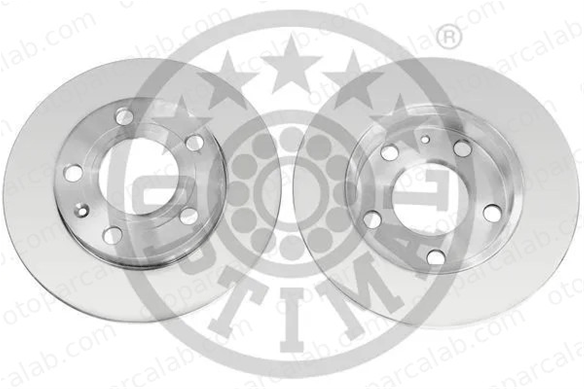 OPTIMAL BS-8046C Fren Disk Ayna Arka Sağ ve Sol AUDI A4 B7 A4 B7 Avant 8E0615601P 8E0615601B