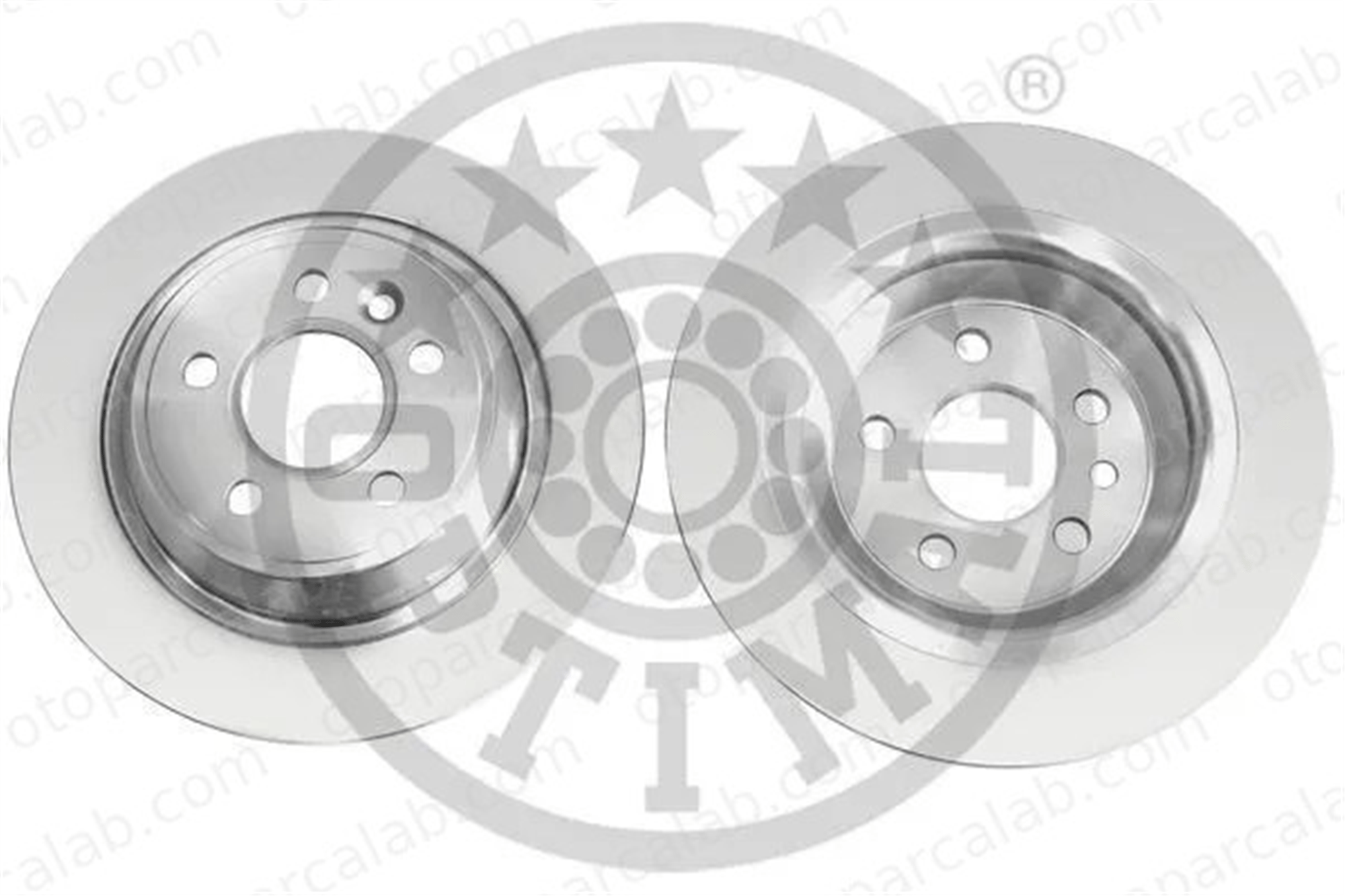 OPTIMAL BS-8258C Fren Disk Ayna Arka Sağ ve Sol FORD MONDEO IV MONDEO IV Turnier 6G912A315BA 1405500