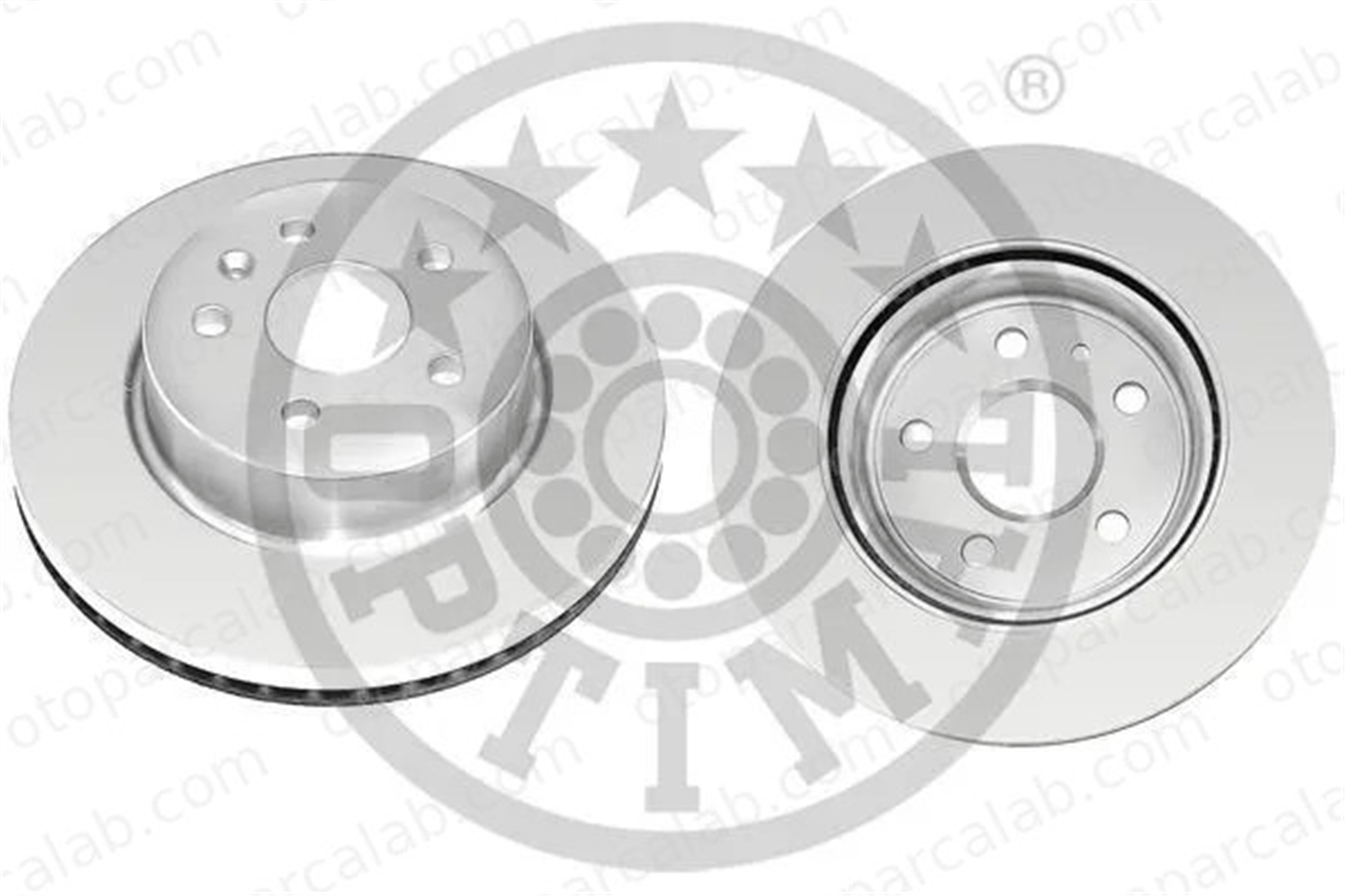 OPTIMAL BS-8472C Fren Disk Ayna Arka Sağ ve Sol OPEL INSIGNIA A INSIGNIA A Sports Tourer 13502199 13501303
