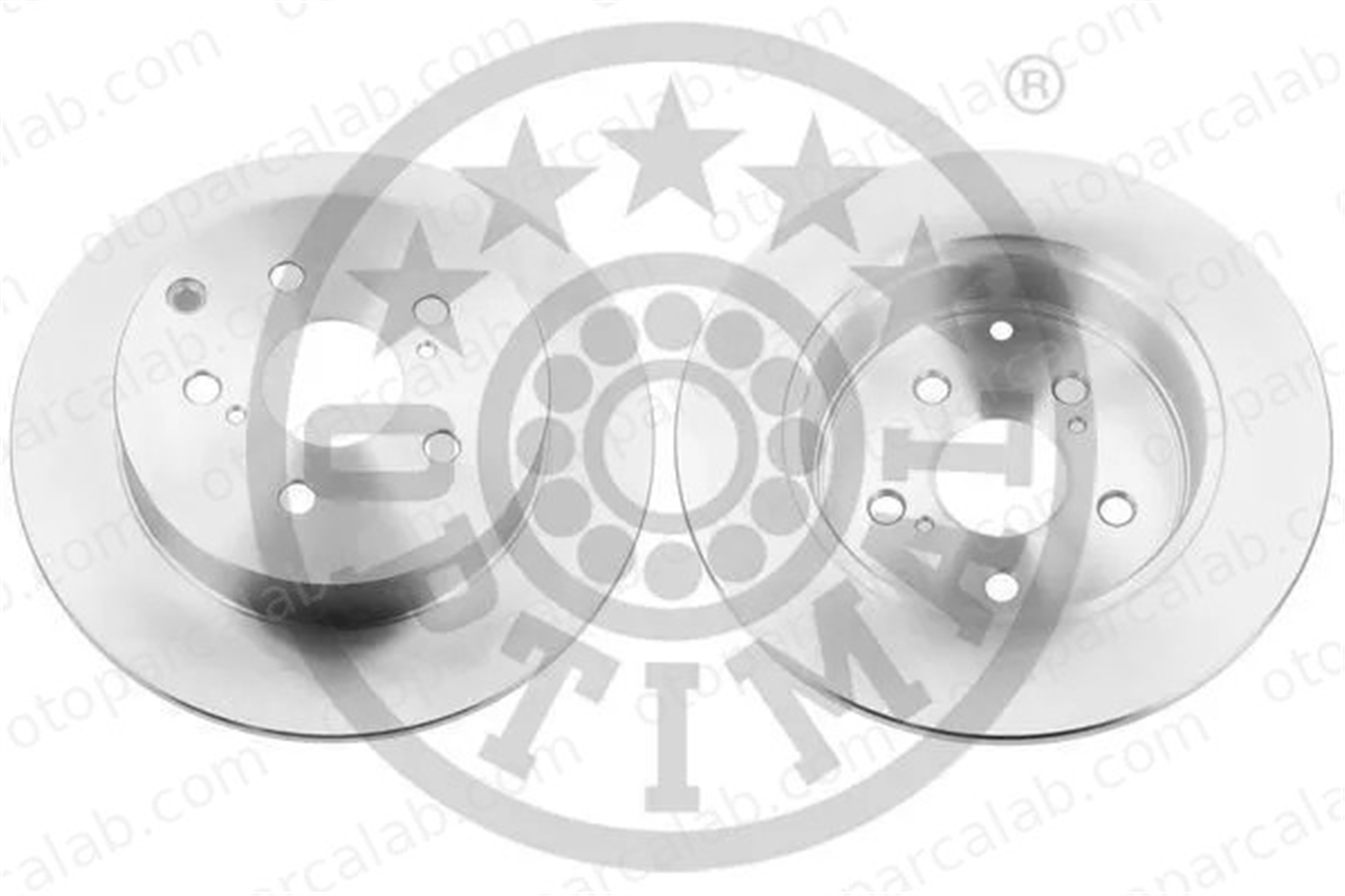 OPTIMAL BS-8760C Fren Disk Ayna Arka Sağ ve Sol TOYOTA VERSO VERSO VAN 424310F020