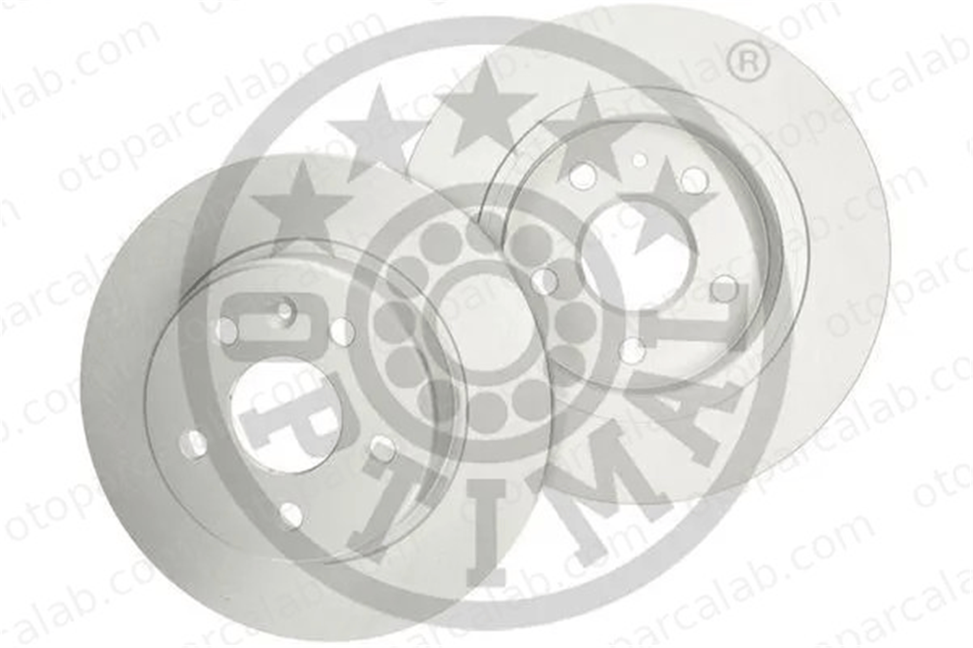 OPTIMAL BS-9376C Fren Disk Ayna Arka Sağ ve Sol OPEL ASTRA K ASTRA K Sports Tourer 13509119 13514612