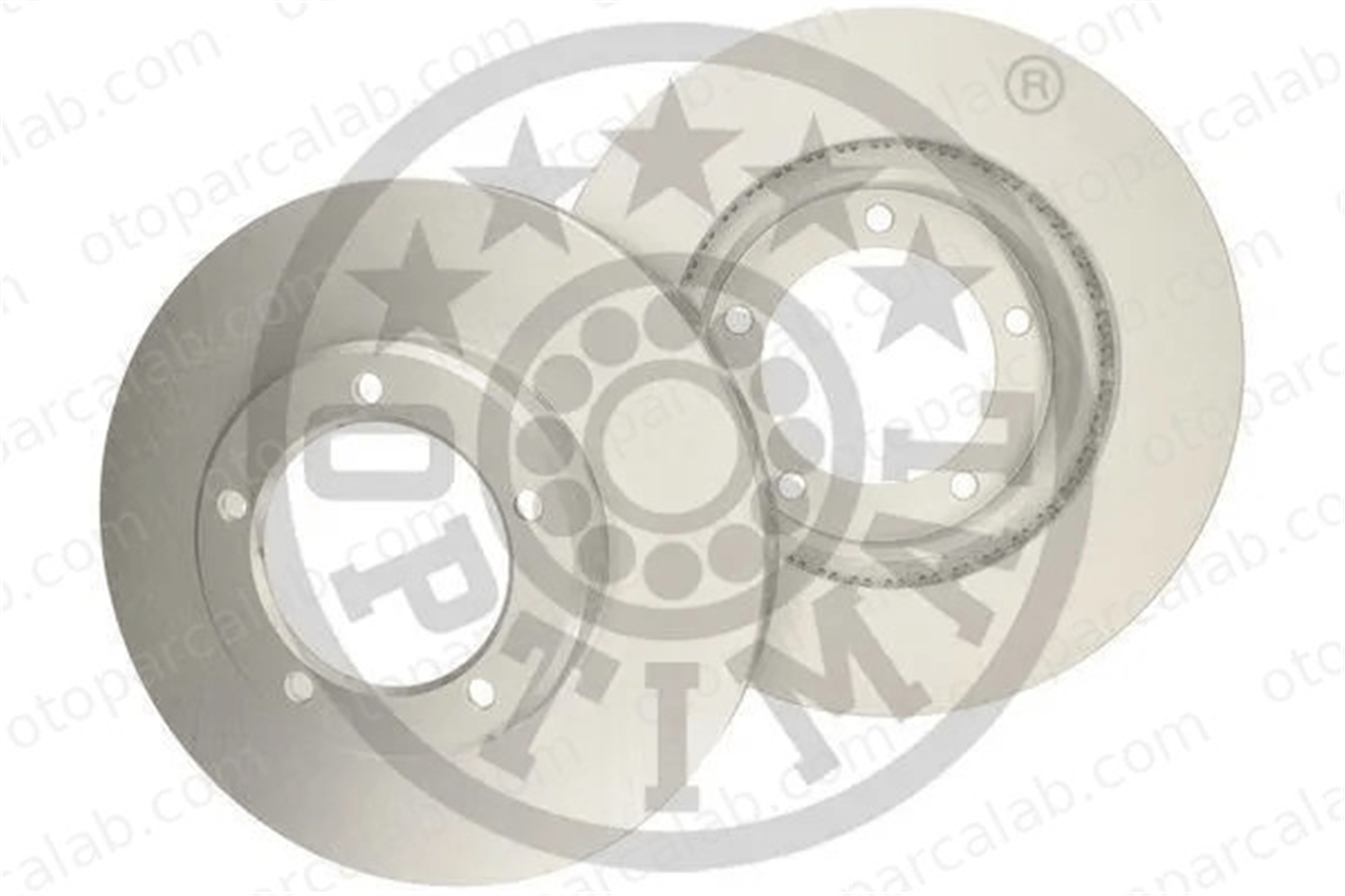 OPTIMAL BS-9510C Fren Disk Ayna Ön Sağ ve Sol TOYOTA LAND CRUISER 4351260140 4351260141