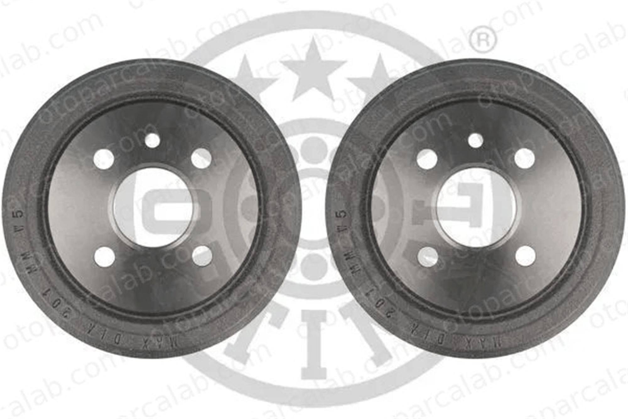 OPTIMAL BT-0130 Kampana Arka Sağ veya Sol OPEL KADETT E Hatchback KADETT E 568057 90168958