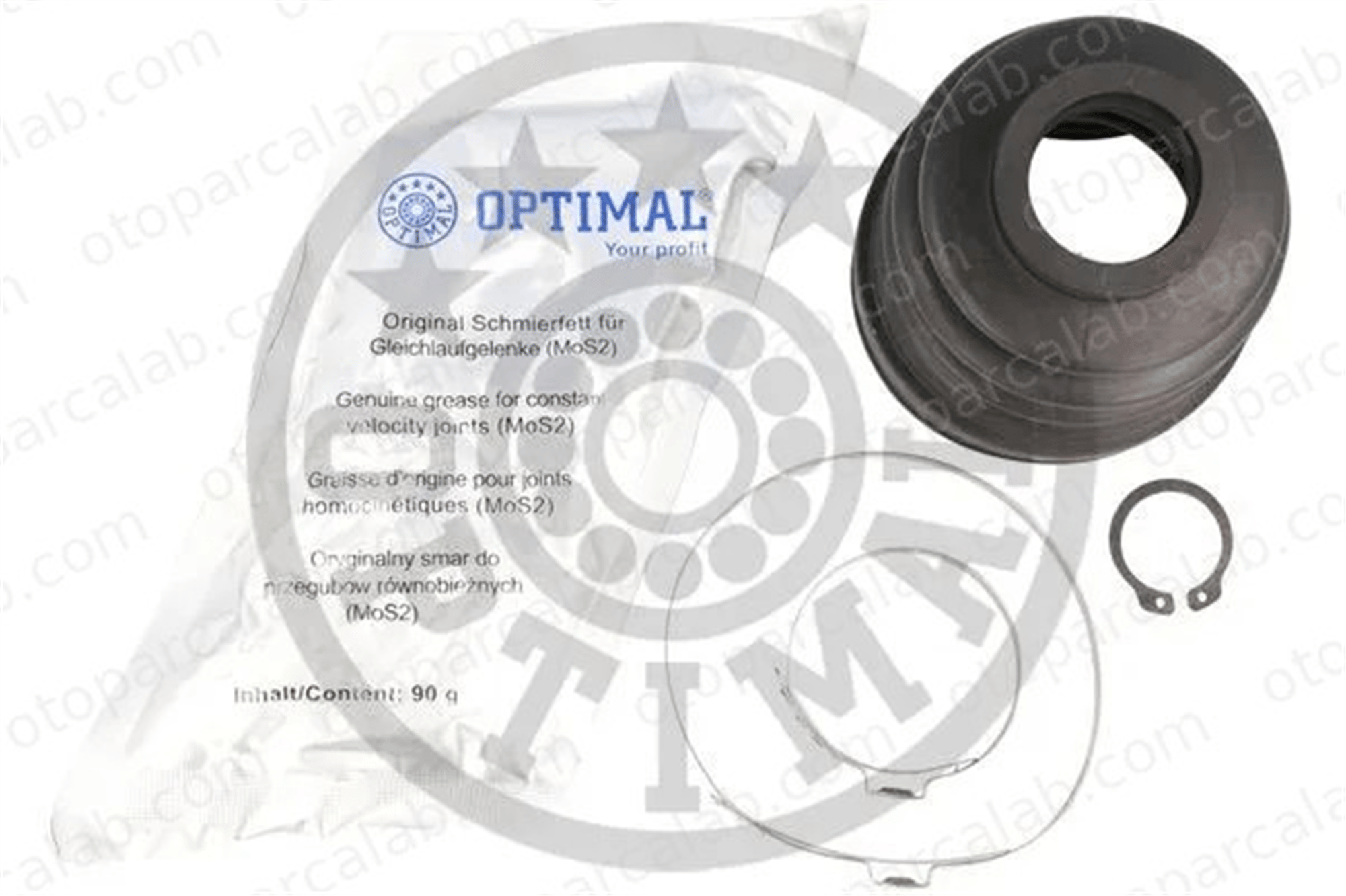 OPTIMAL CVB-10387CR Aks Körüğü Ön İç Sağ veya Sol CITROËN C3 I PEUGEOT 208 I 328793 46308544