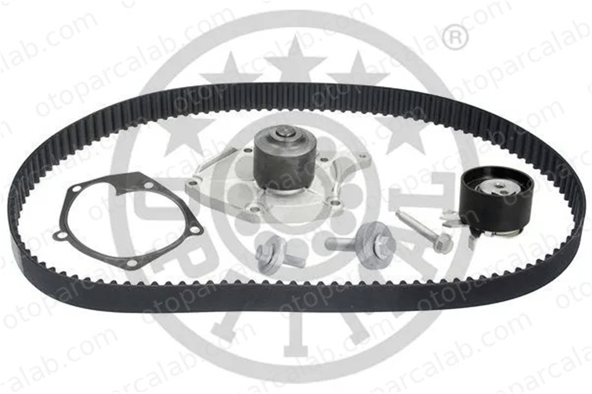 OPTIMAL SK-1487AQ1 Triger Kayış Seti RENAULT CLIO II KANGOO 1680600QBE 130704805R