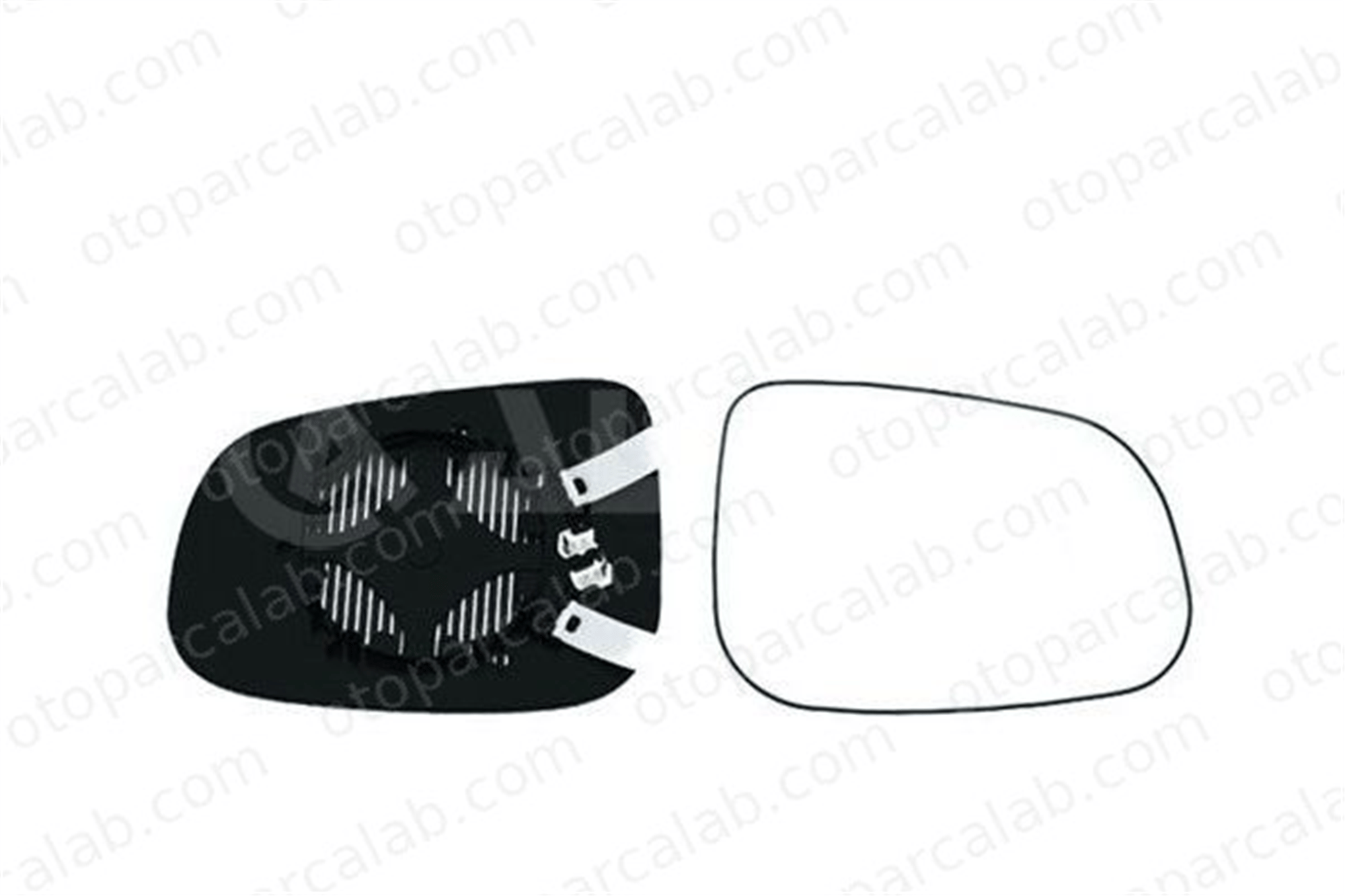 OPTIMUM 31299499 Ayna Camı Dış Sağ veya Sol VOLVO V60 I C30 31299499 C2C37098