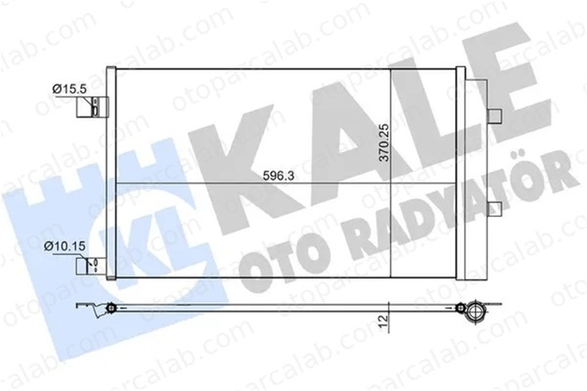 ORIS CRN940016 Klima Radyatörü ORİS CRN940016 RENAULT TALISMAN TALISMAN Grandtour 921001939R 921004575R