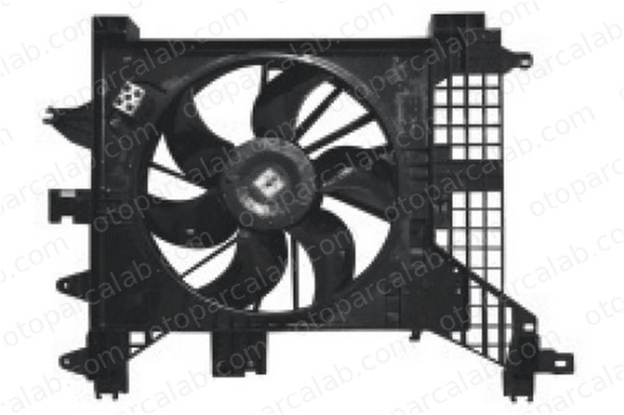 ORIS FDC384000 Radyatör Fan ve Motoru ORİS FDC384000 DACIA DUSTER DUSTER Kasa/SUV 8200880554