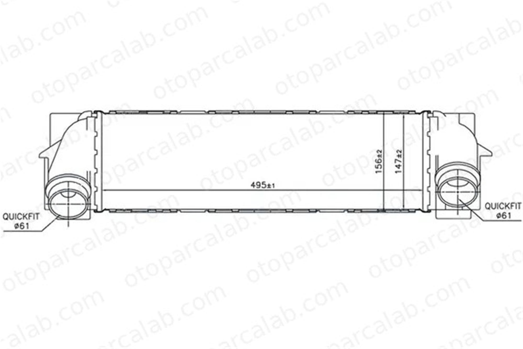 ORIS IBM003076 Turbo Radyatörü ORİS IBM003076 BMW X3 X4 17517823570