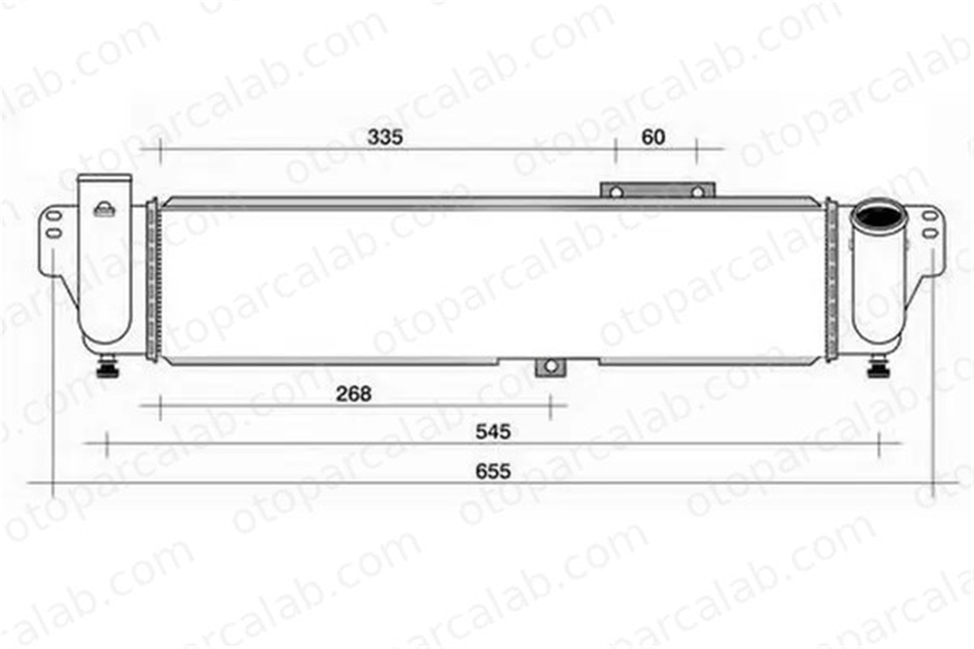 ORIS IKI501085 Turbo Radyatörü ORİS IKI501085 KIA SORENTO I 281904A160