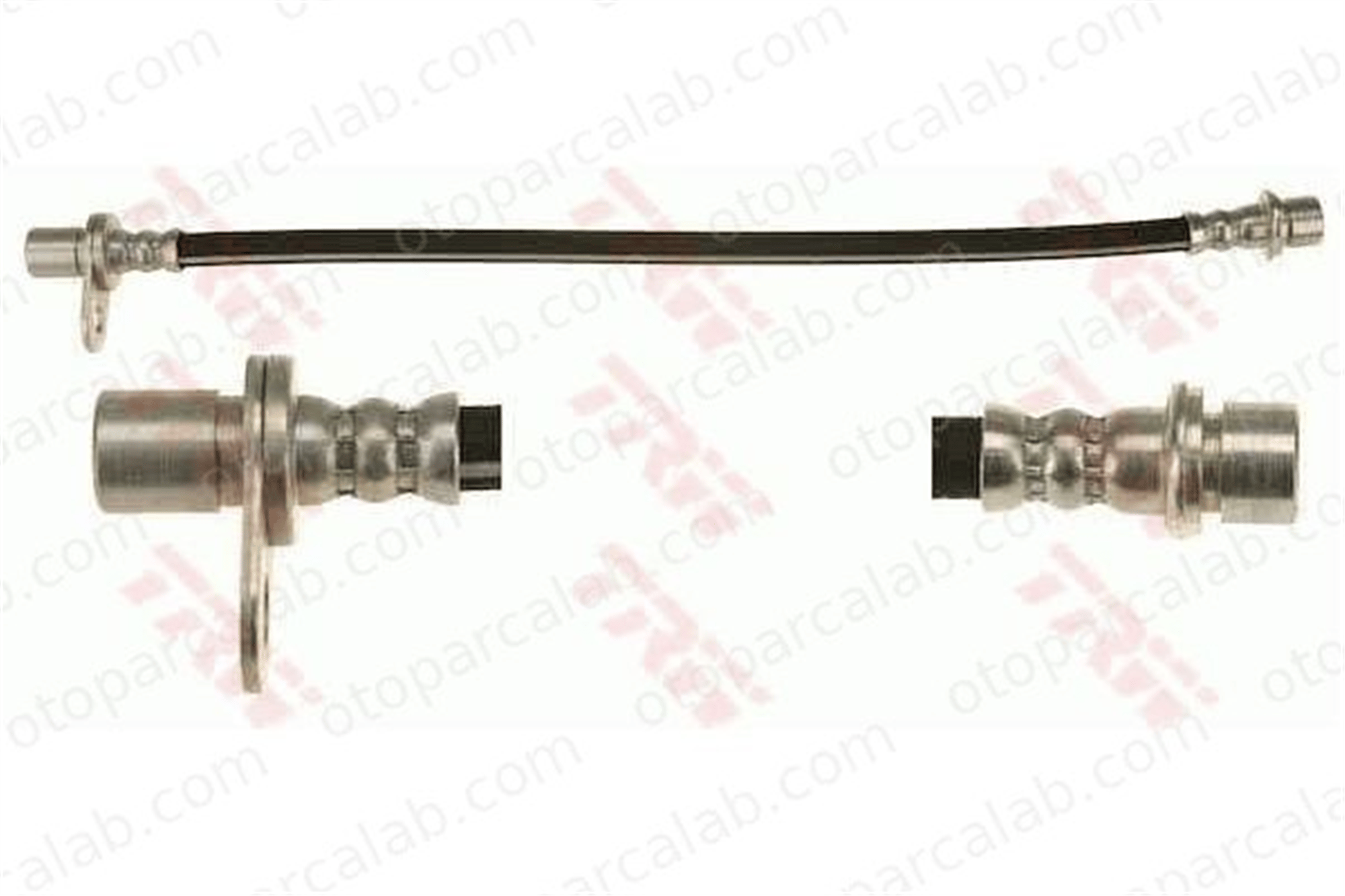 OSSCA BRSFH14017 Fren Hortumu Arka Sol TOYOTA CARINA E VI CARINA E VI Sedan 9008094099 9094702880