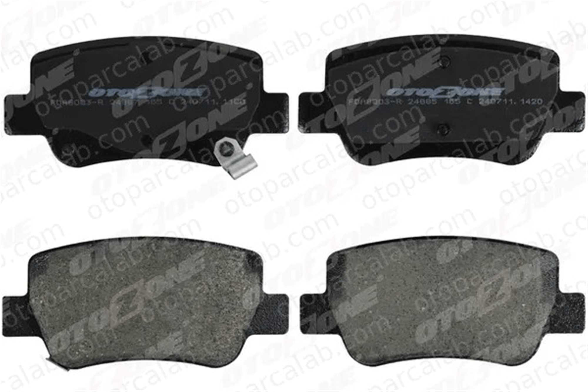 OTOZONE FDA8003-R Fren Disk Balata Arka TOYOTA AVENSIS Sedan AVENSIS Station wagon 446605040 446605041
