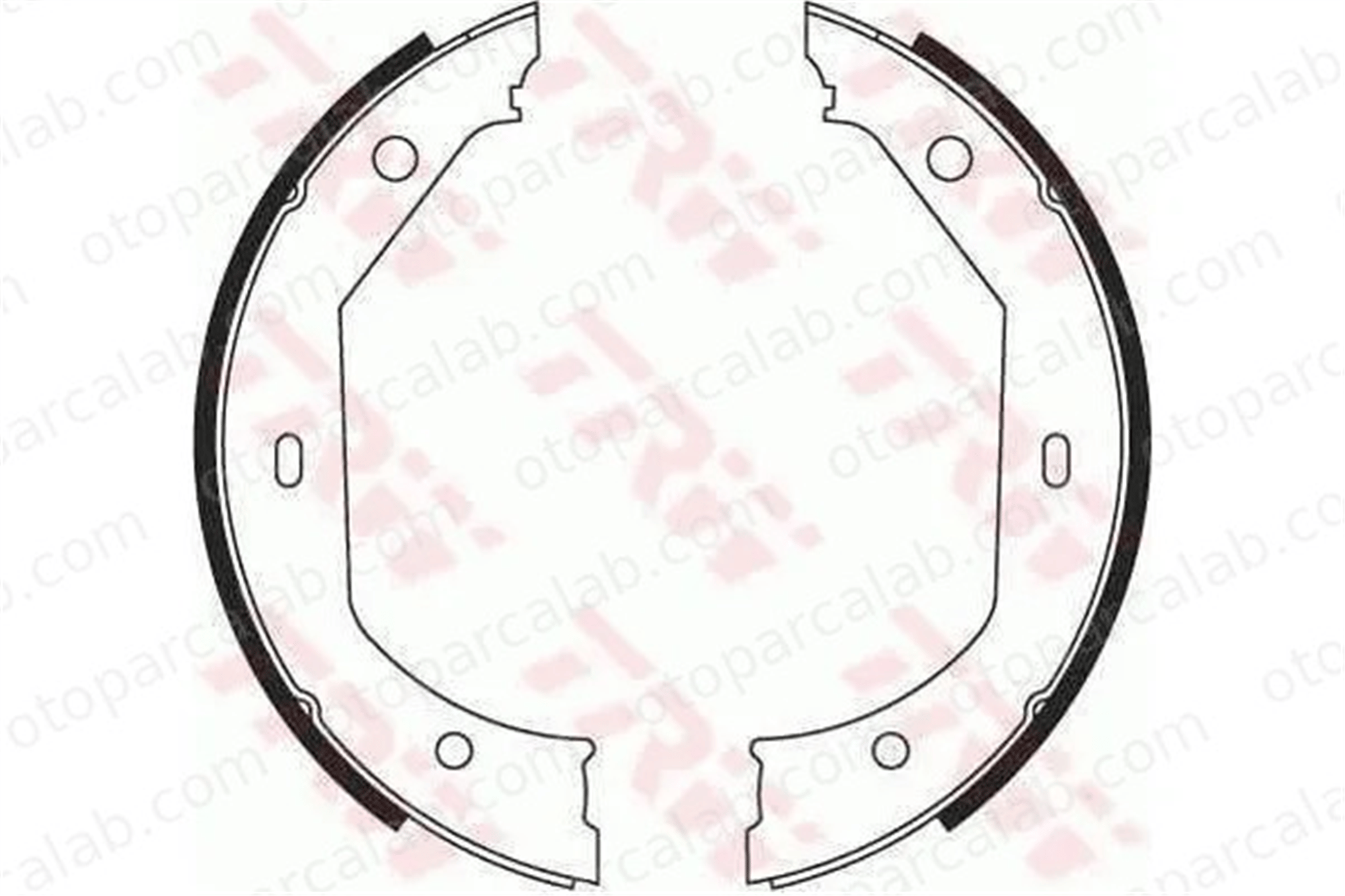OTOZONE FPA6004 El Fren Balatası BMW 3 Touring 3 34416761292 1163988