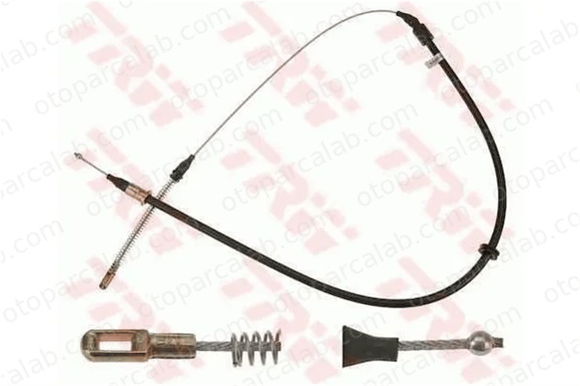 OTOZONE TEL5021 El Fren Teli Arka Sol OPEL CORSA B TIGRA 522615 522643