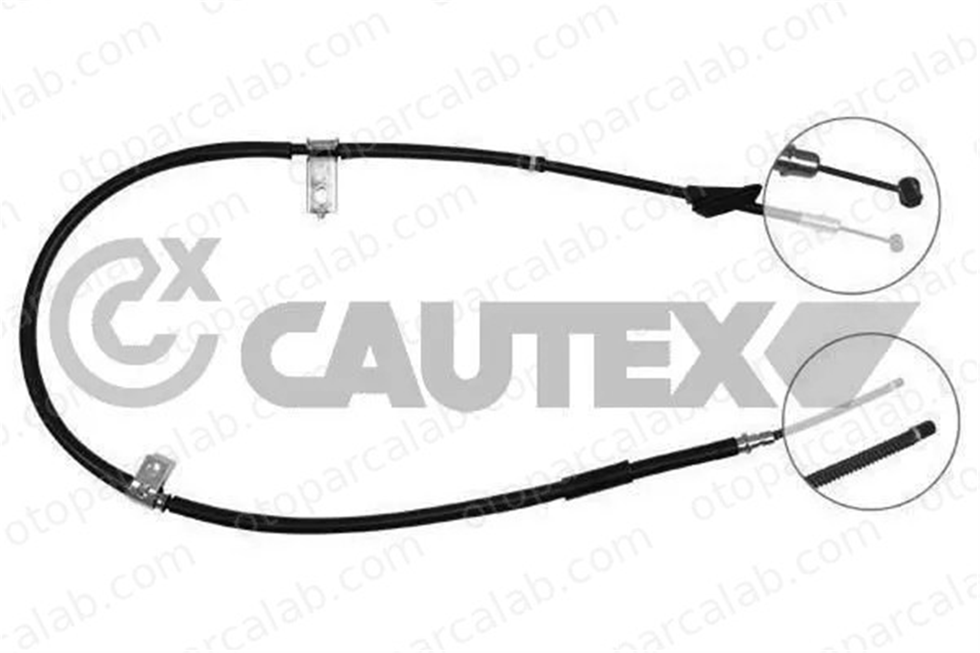 PARTS MALL PTA-129 El Fren Teli Arka Sol PARTS-MALL PTA-129 HYUNDAI ATOS 5976002020 5976002010