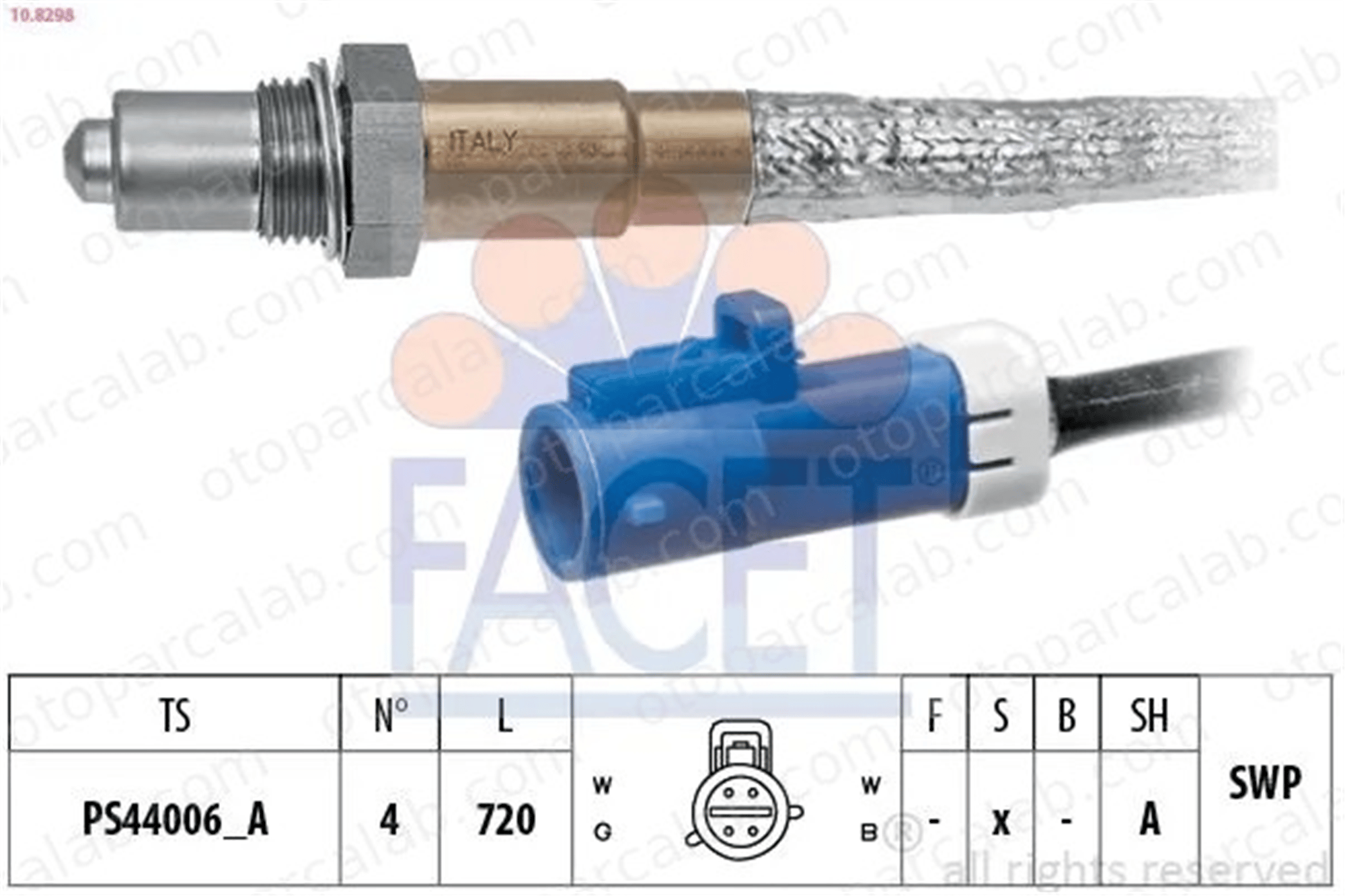 PIERBURG 7.05271.57.0 Oksijen (Lambda) Sensörü FORD C-MAX II MONDEO IV 3M519G444DB 3M519G444DA