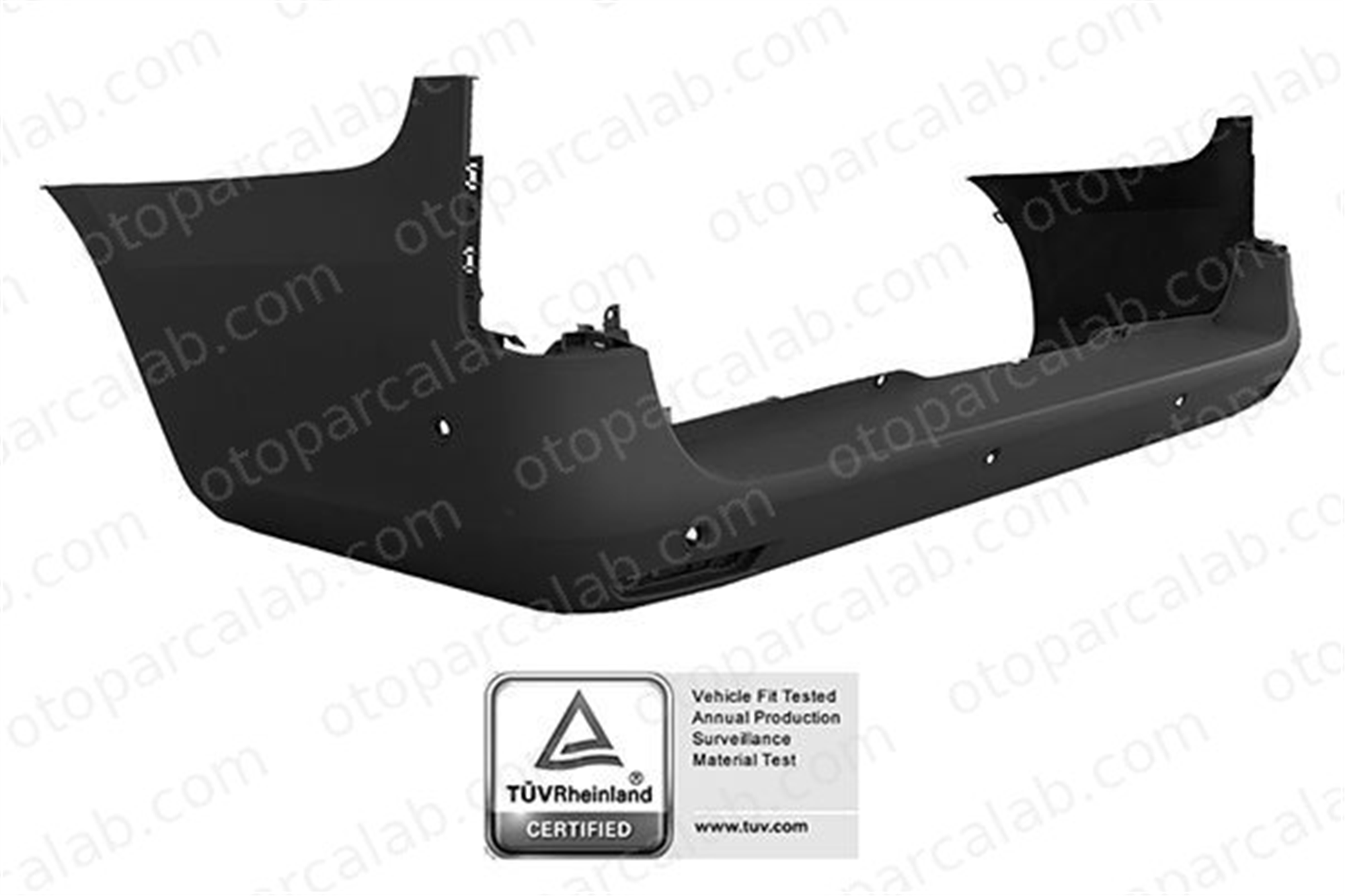 POLIPLAST 100.13244 Tampon Arka MERCEDES-BENZ VITO Tourer MARCO POLO Camper A44788030009B51