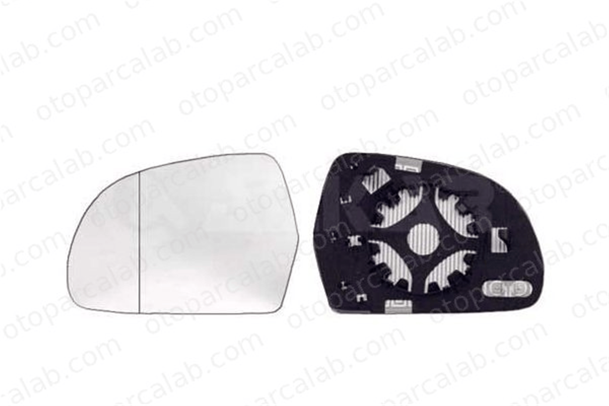 PRO A 291669 Ayna Camı Dış Sol PRO-A 291669 AUDI A3 A3 Sportback 4F0857535AF