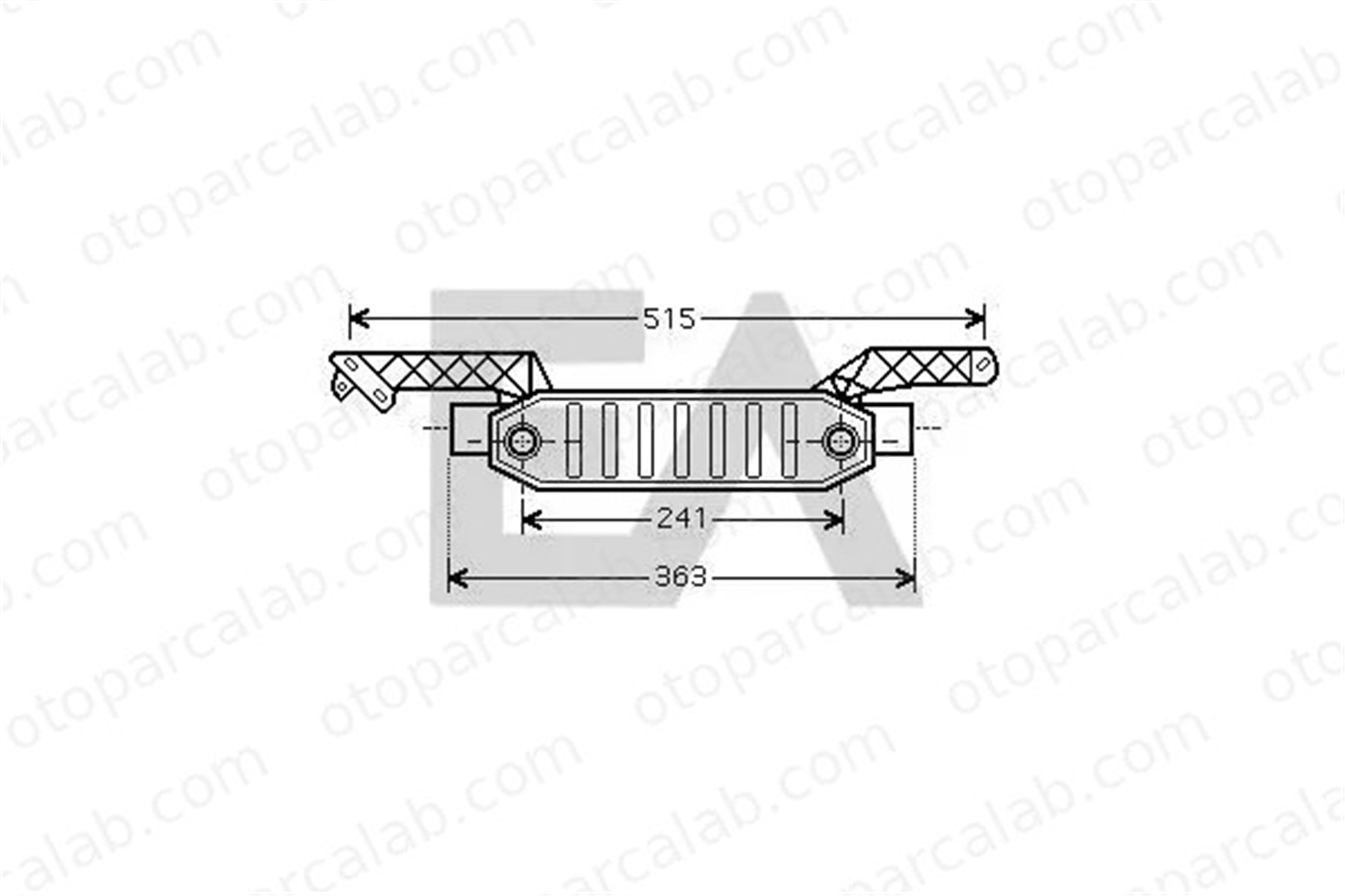 PSA ORJINAL 0384G7 Turbo Radyatörü CITROËN C5 I C5 I Break 384G7 0384G7