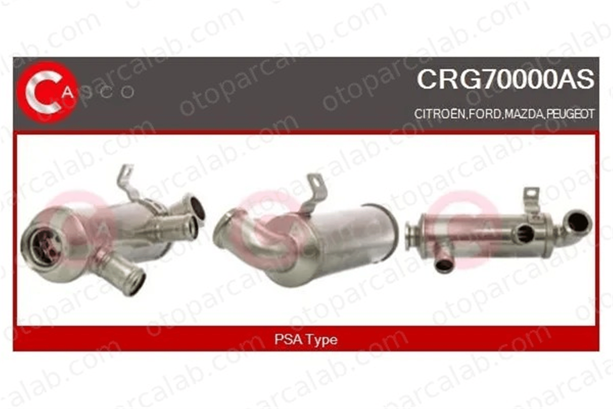PSA ORJINAL 161844 Egr Soğutucu MAZDA 3 CITROËN C3 I 2S6Q9F464AA 161844