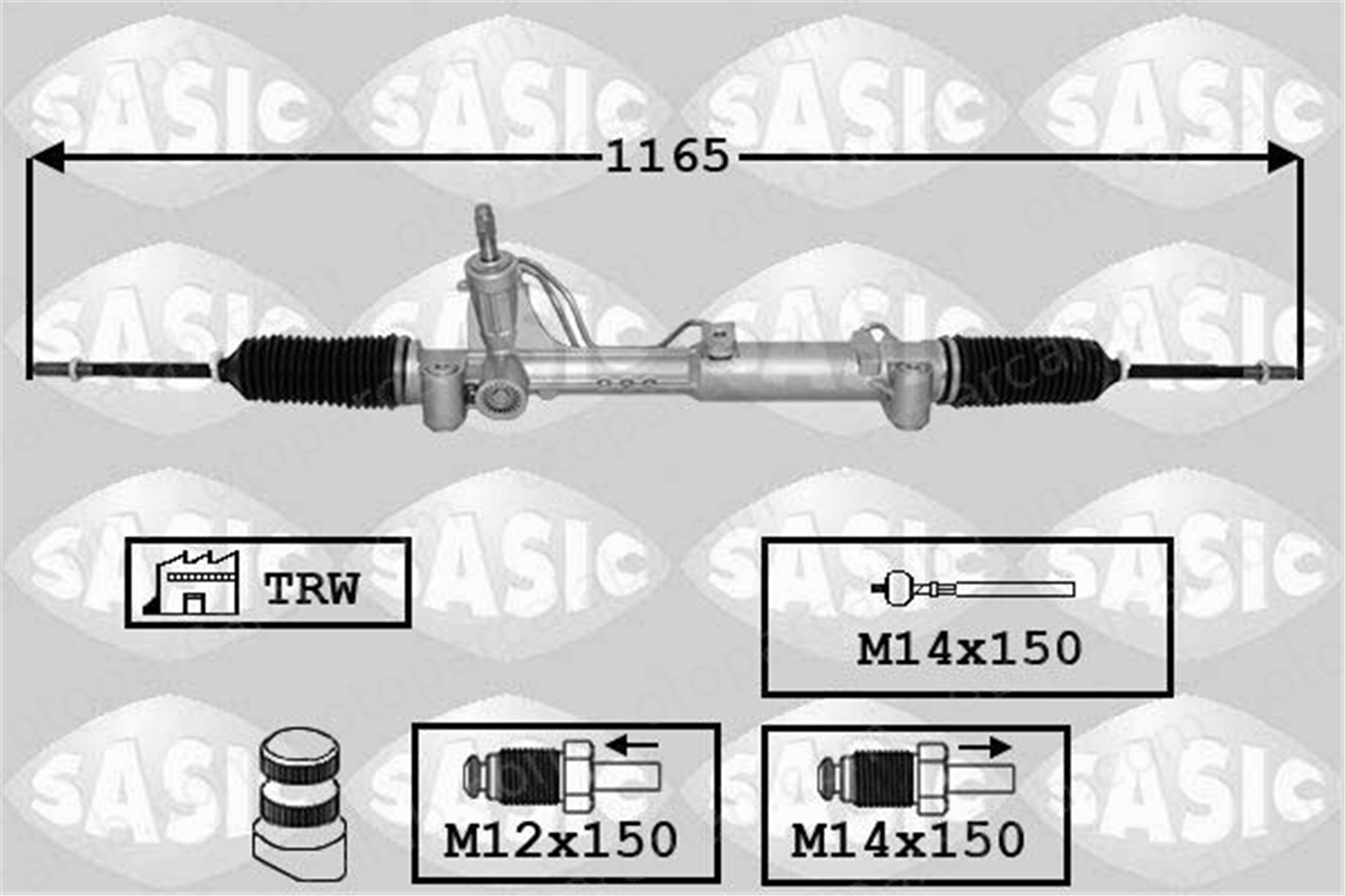 PSA ORJINAL 1630726980 Direksiyon Kutusu FIAT FIORINO Kasa/büyük limuzin QUBO 1630726980 1630726880