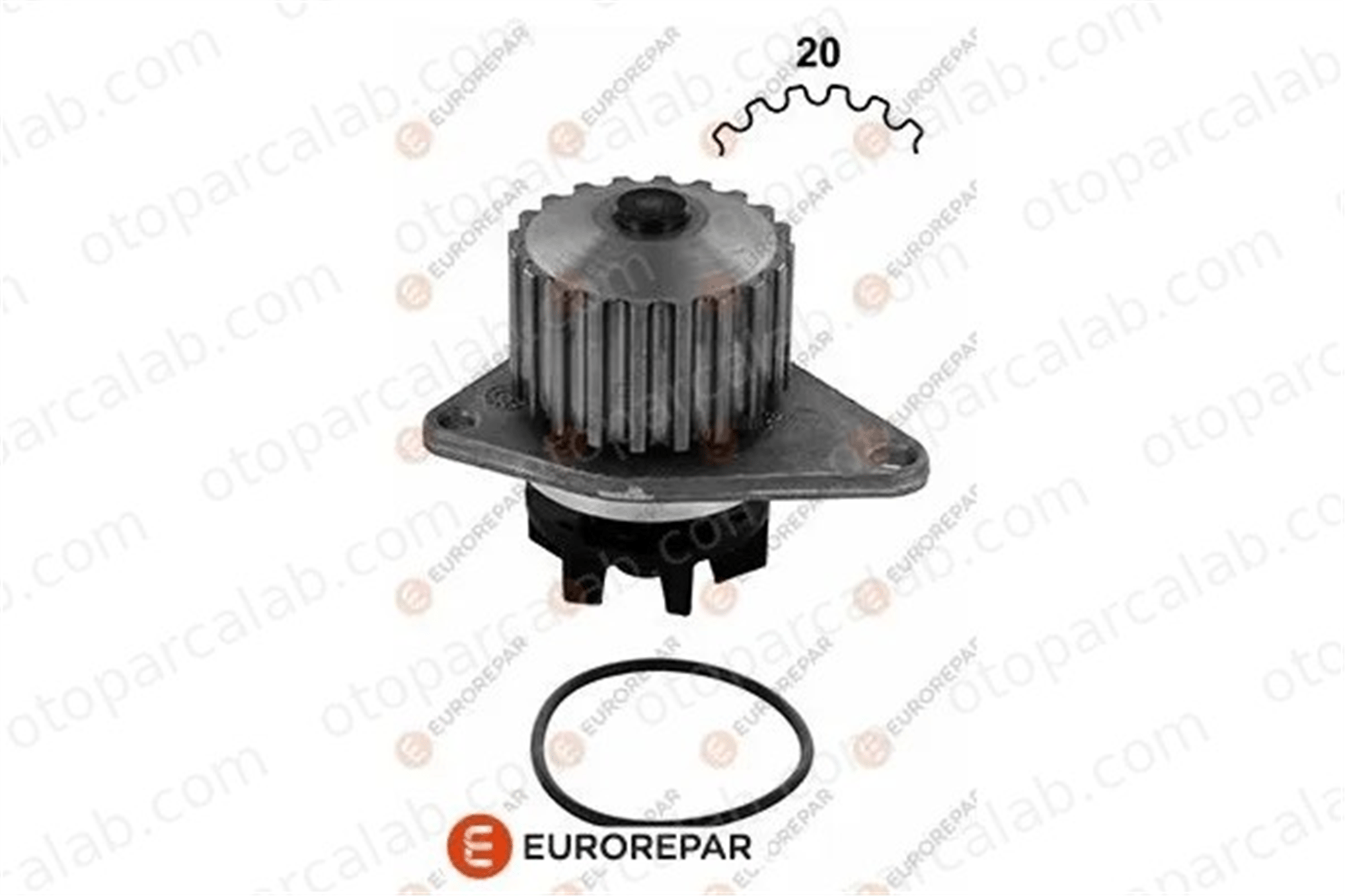 PSA ORJINAL 1637171580 Devirdaim Su Pompası CITROËN AX PEUGEOT 205 II 1637171580 GWP195