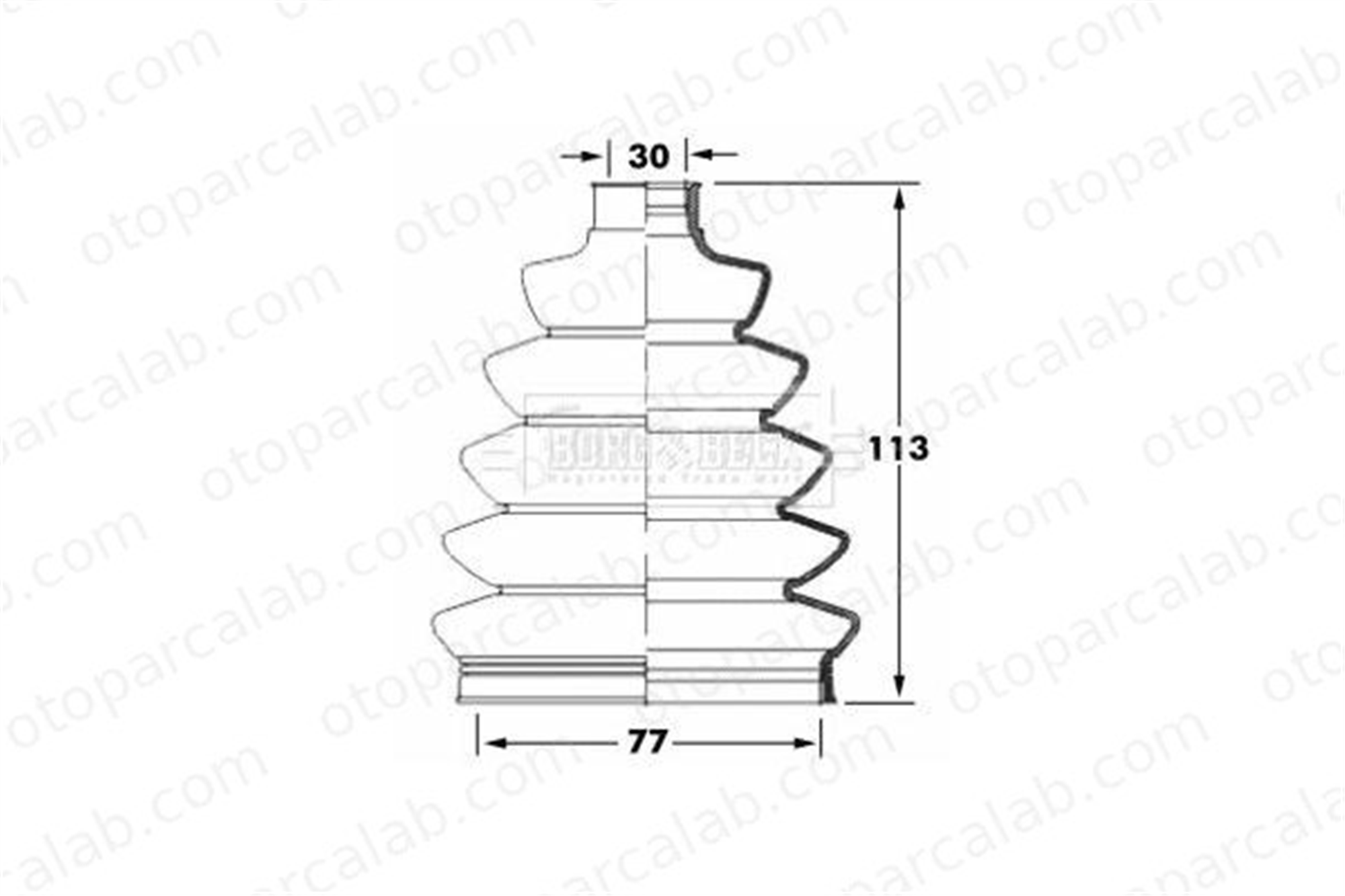 PSA ORJINAL 3293A4 Aks Körüğü Ön Dış Sağ veya Sol CITROËN C3 I C2 3293A4 3293A4SK2