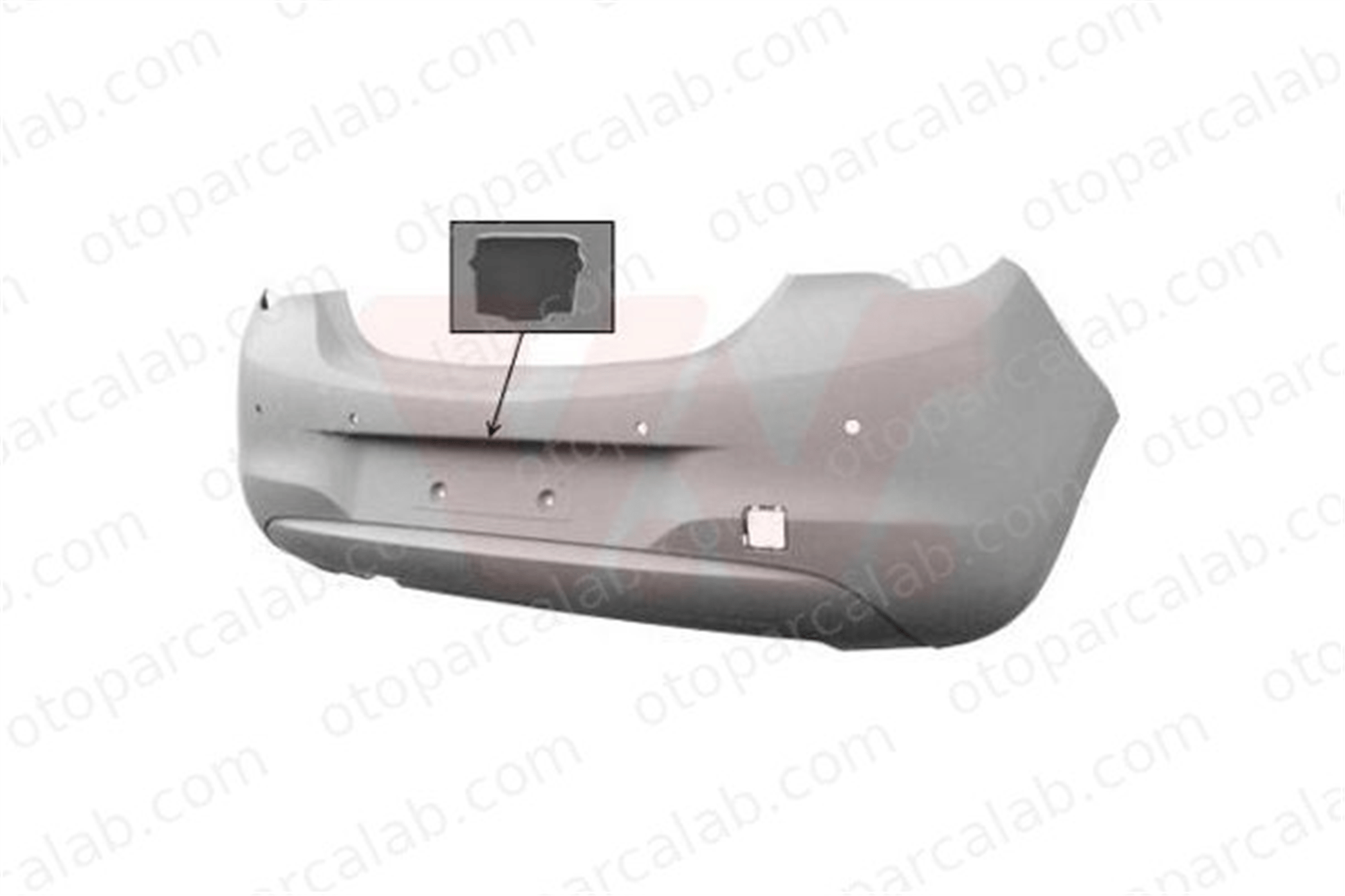 PSA ORJINAL 39002833 Tampon Arka OPEL CORSA E CORSA E Kasa/eğik arka 39002833 13472520