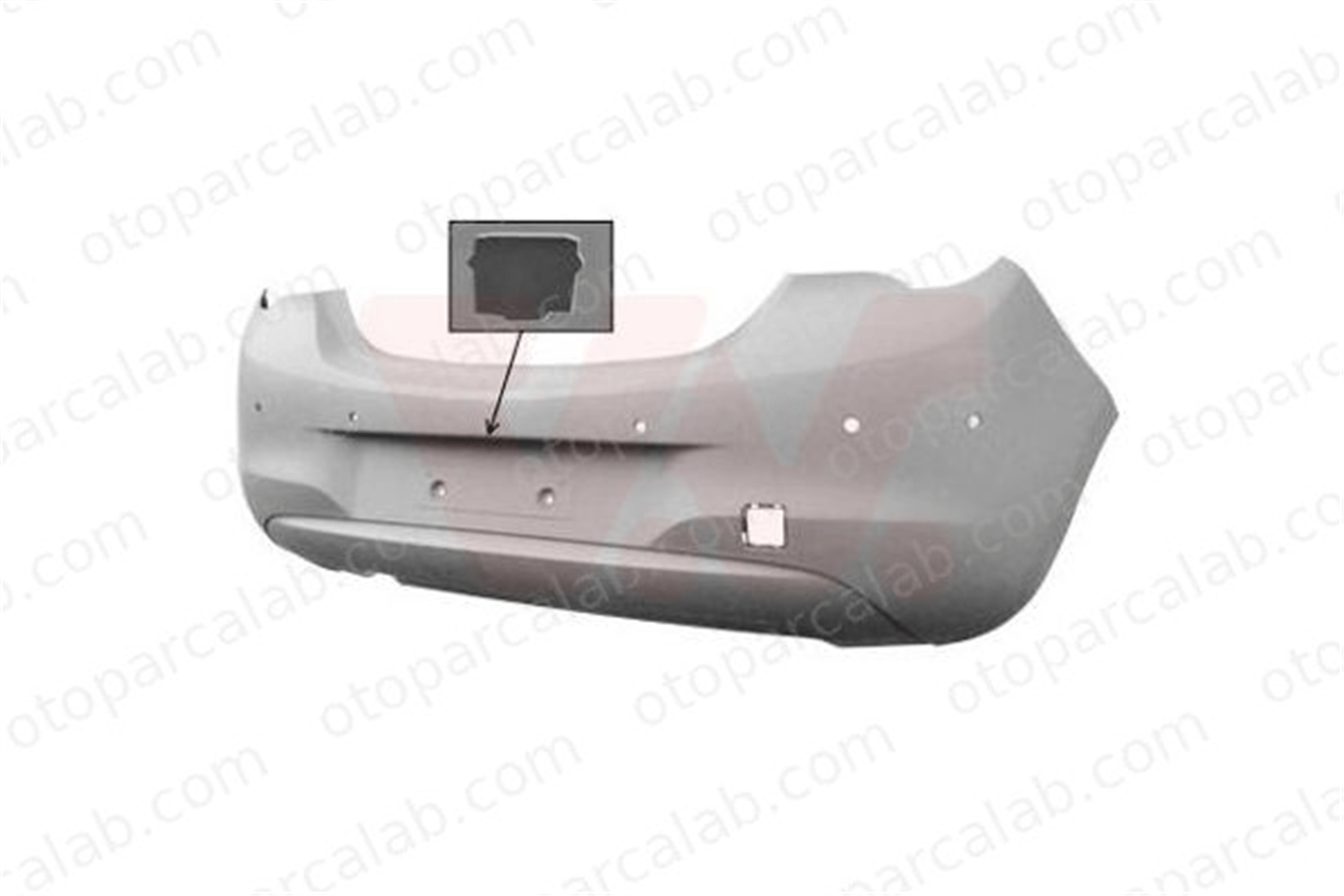 PSA ORJINAL 39002834 Tampon Arka OPEL CORSA E CORSA E Kasa/eğik arka 39002834 1404726