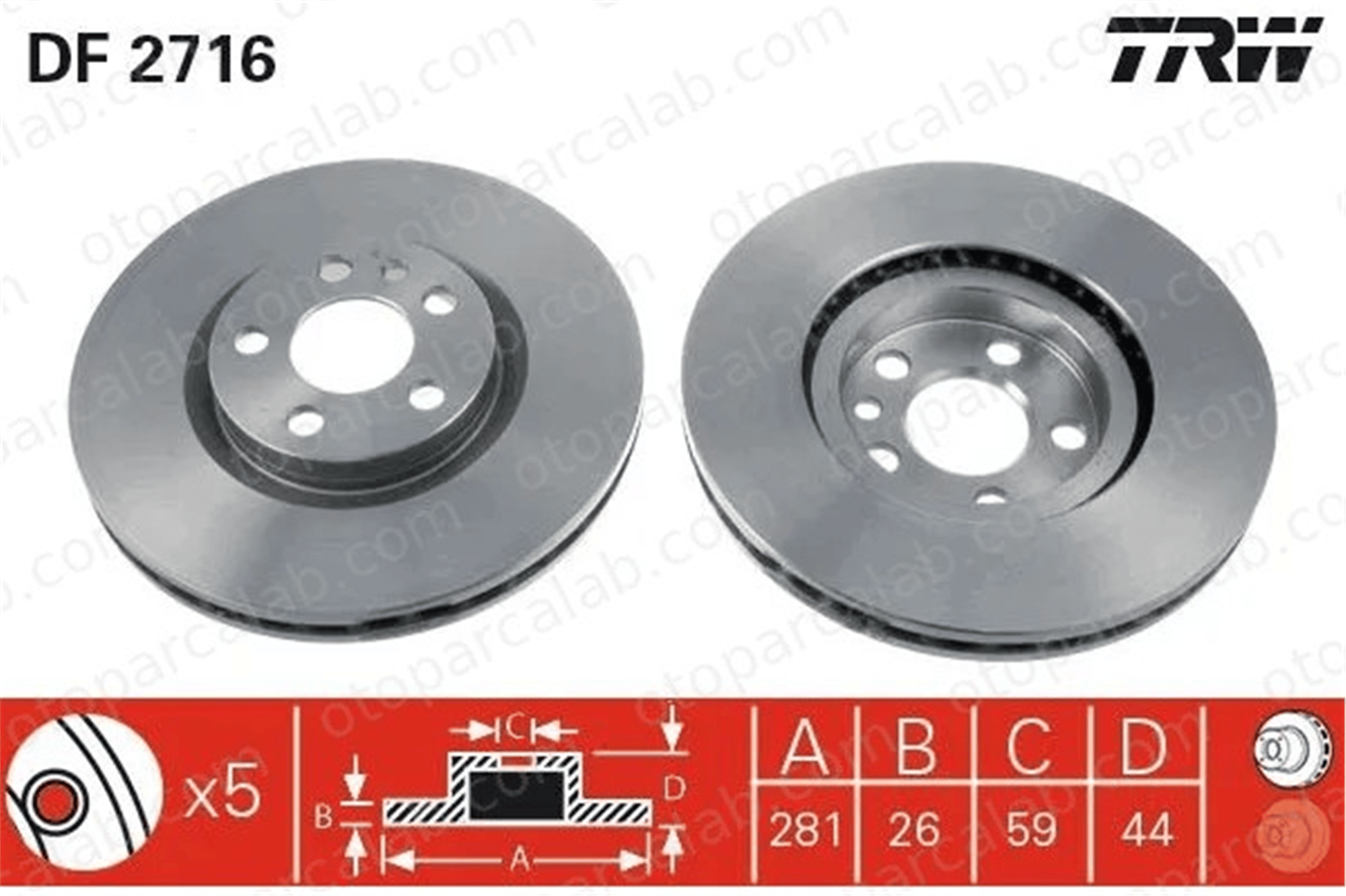 PSA ORJINAL 4249.H5 Fren Disk Ayna Ön Sağ ve Sol CITROËN EVASION MPV FIAT ULYSSE 4249H5 4246J2