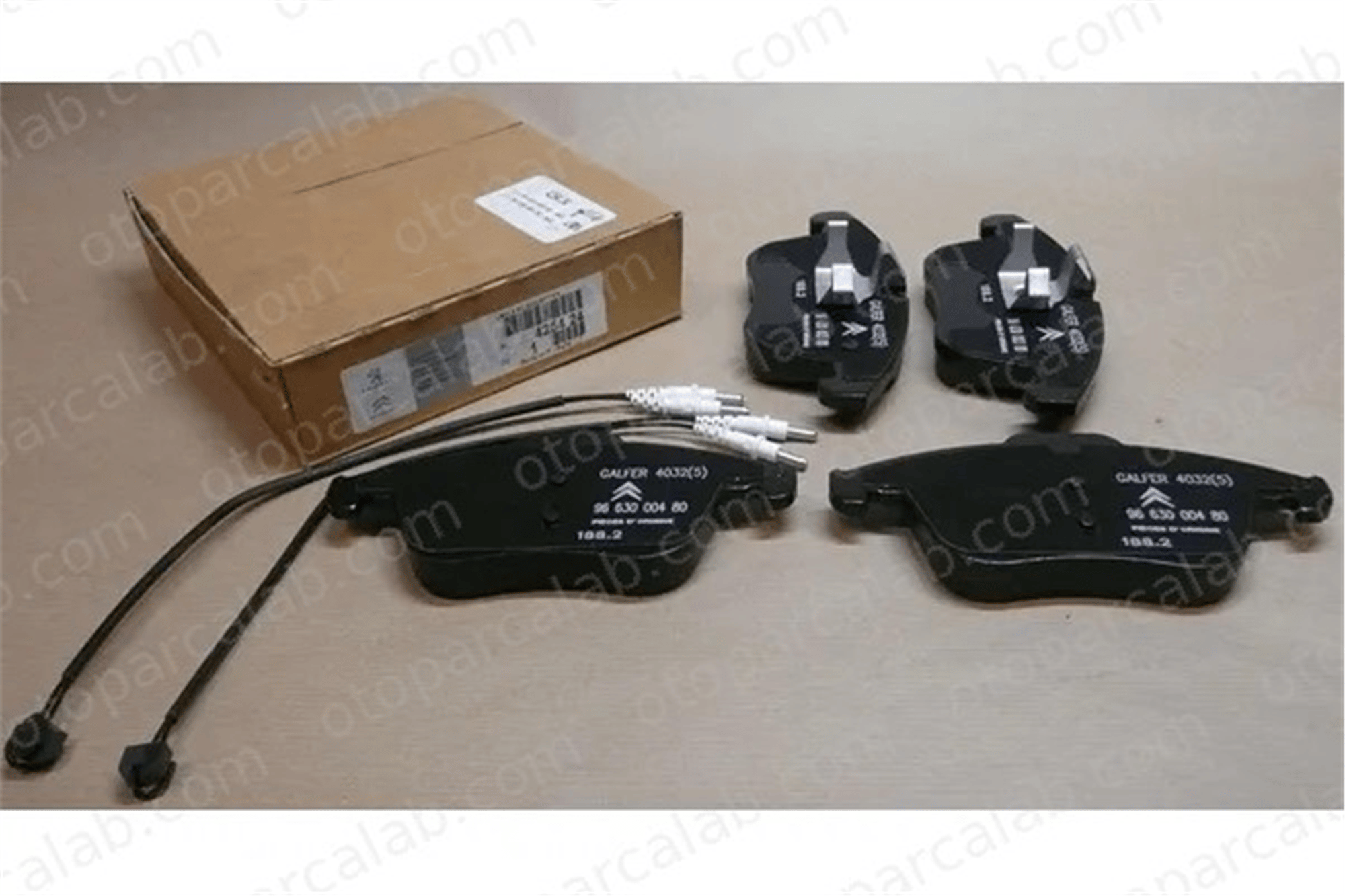 PSA ORJINAL 4254A0 Fren Disk Balata Ön PEUGEOT 607 407 SW 4254A0 1611457580